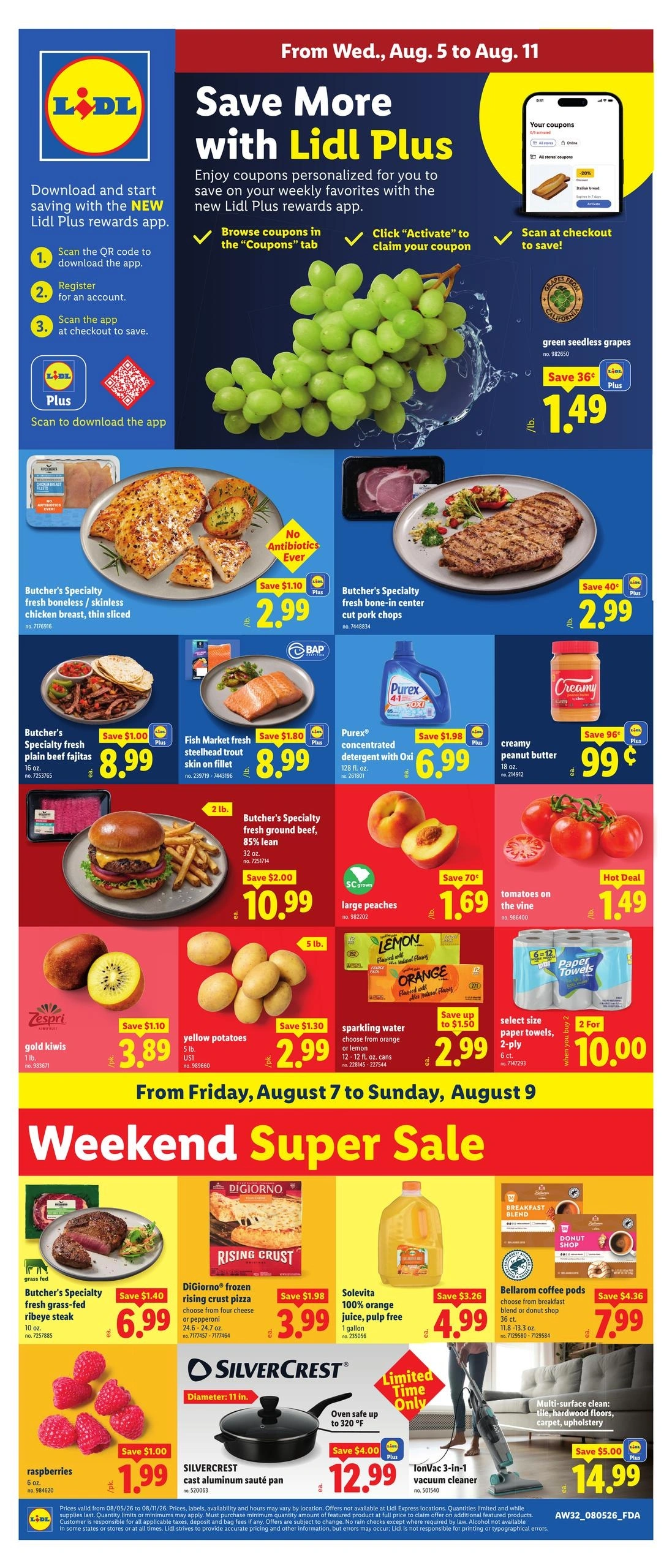 Lidl flyer page 1