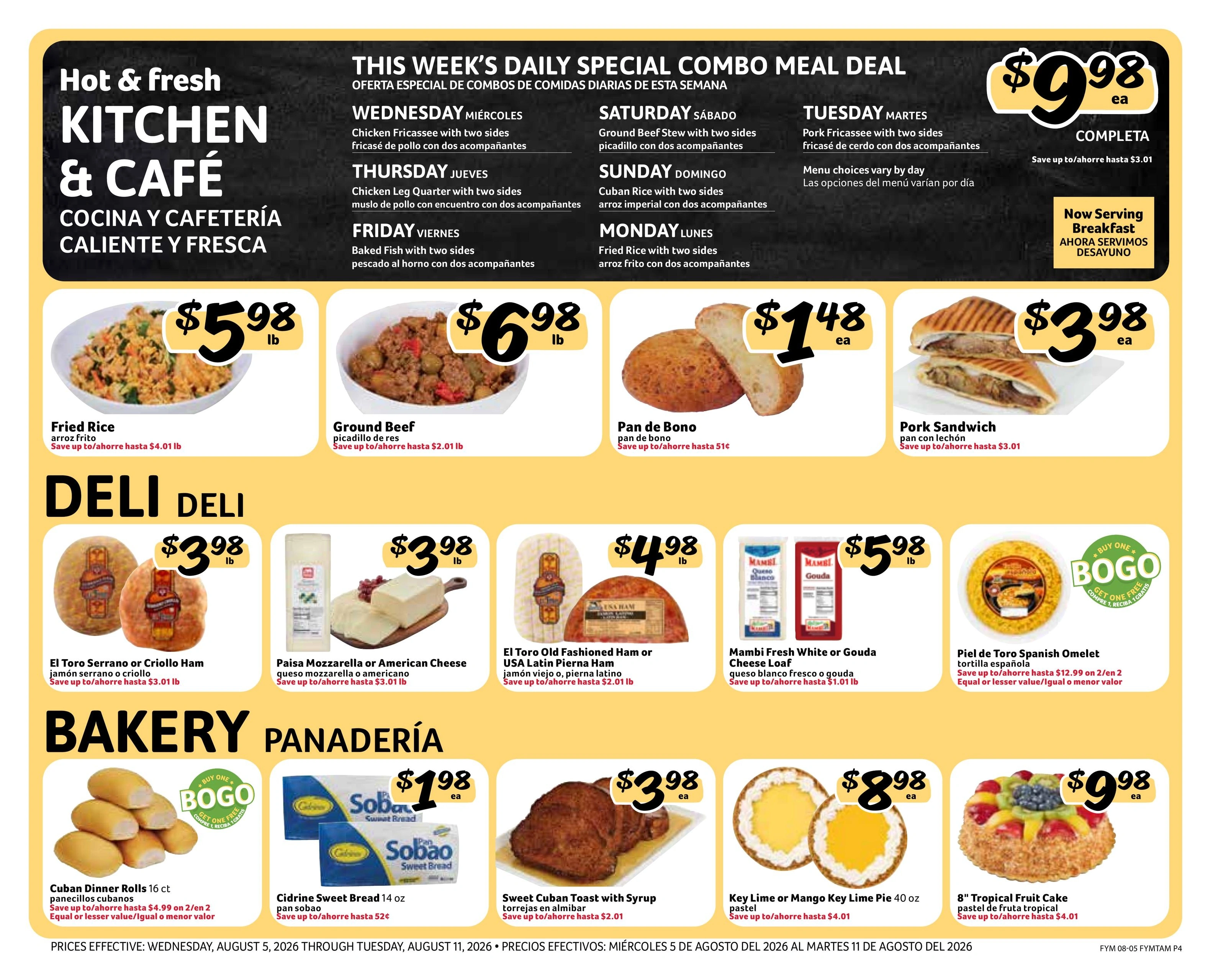 Fresco Y Mas flyer page 4