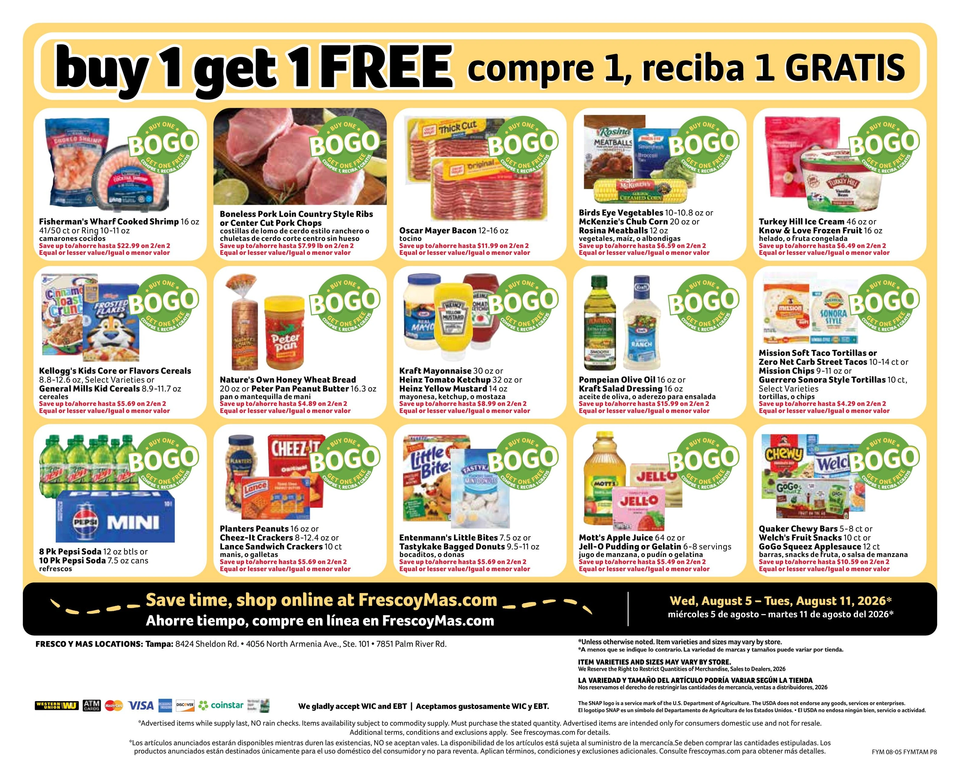 Fresco Y Mas flyer page 8
