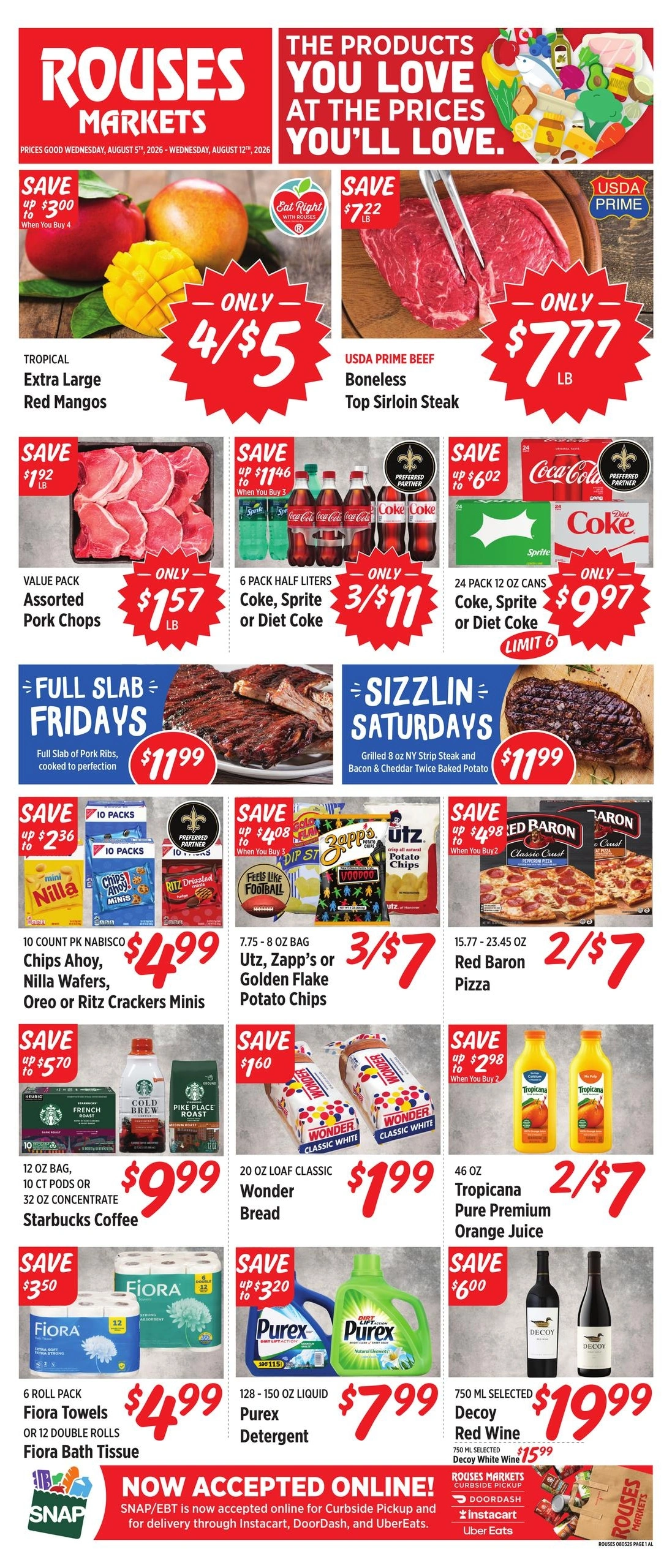 Rouses Supermarkets flyer page 2