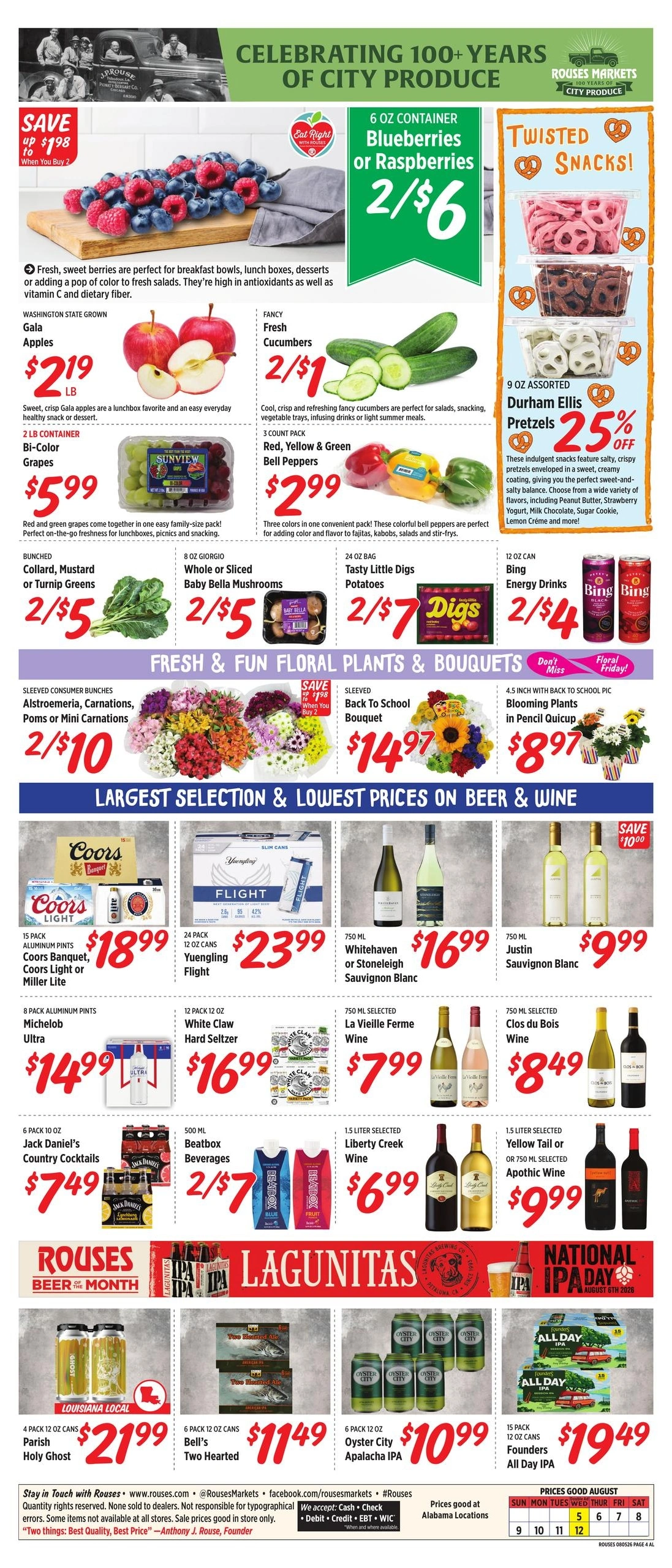 Rouses Supermarkets flyer page 8