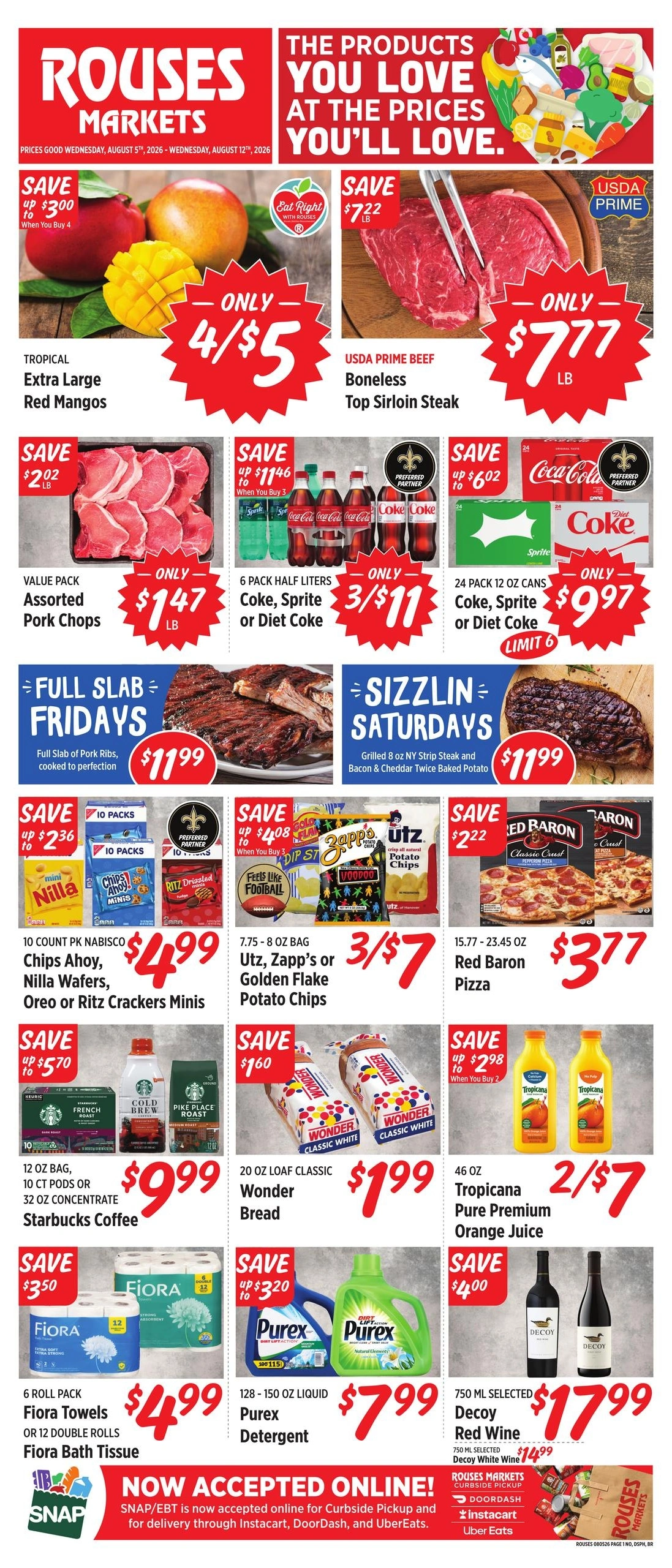 Rouses Supermarkets flyer page 2