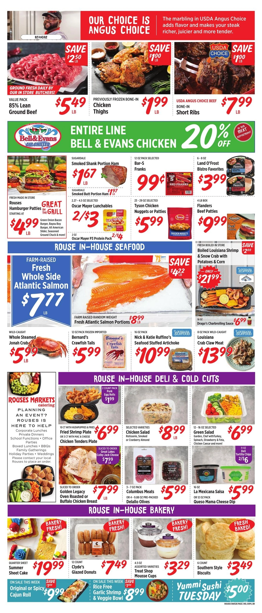 Rouses Supermarkets flyer page 4