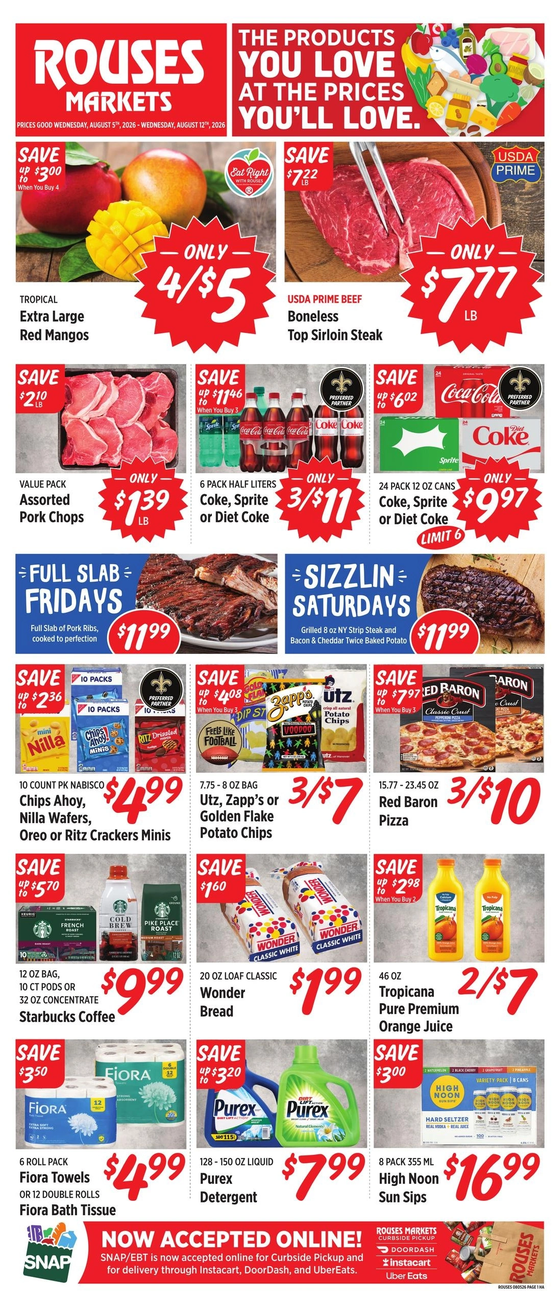 Rouses Supermarkets flyer page 2
