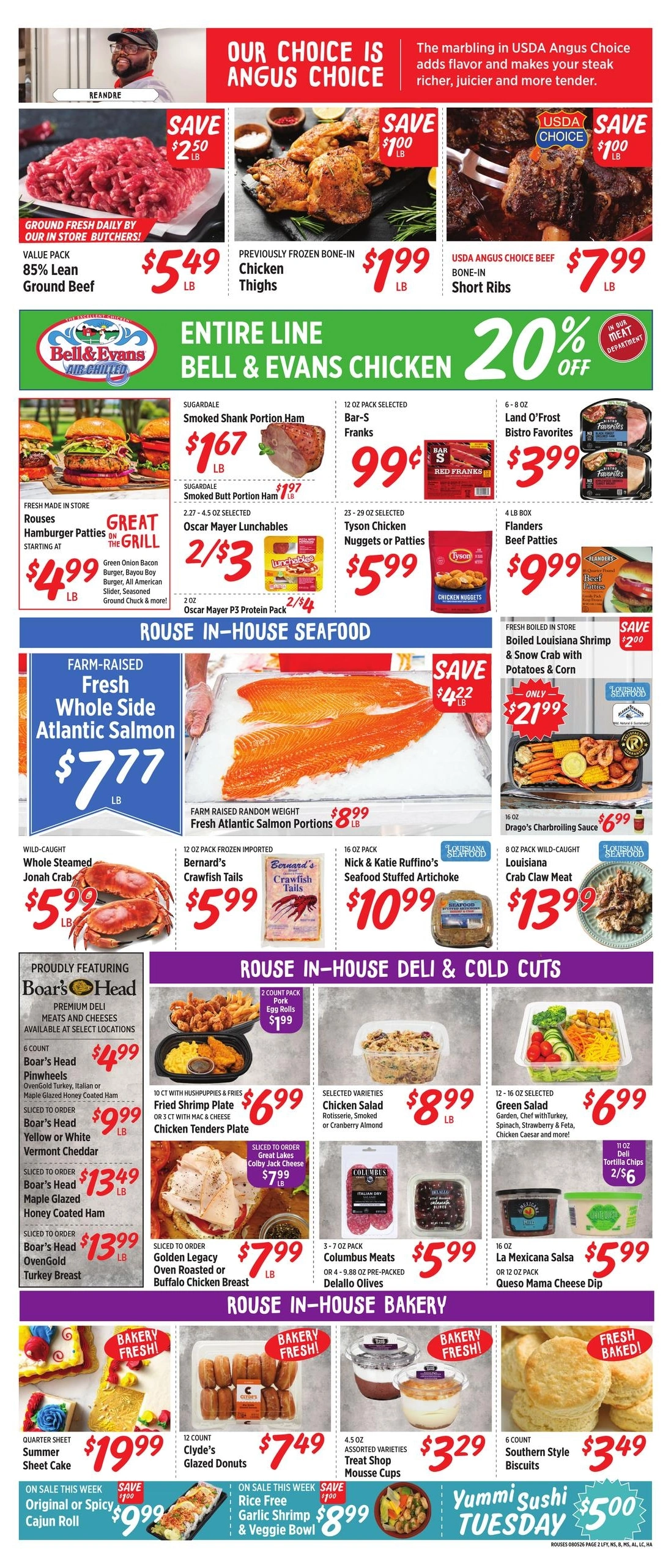 Rouses Supermarkets flyer page 4