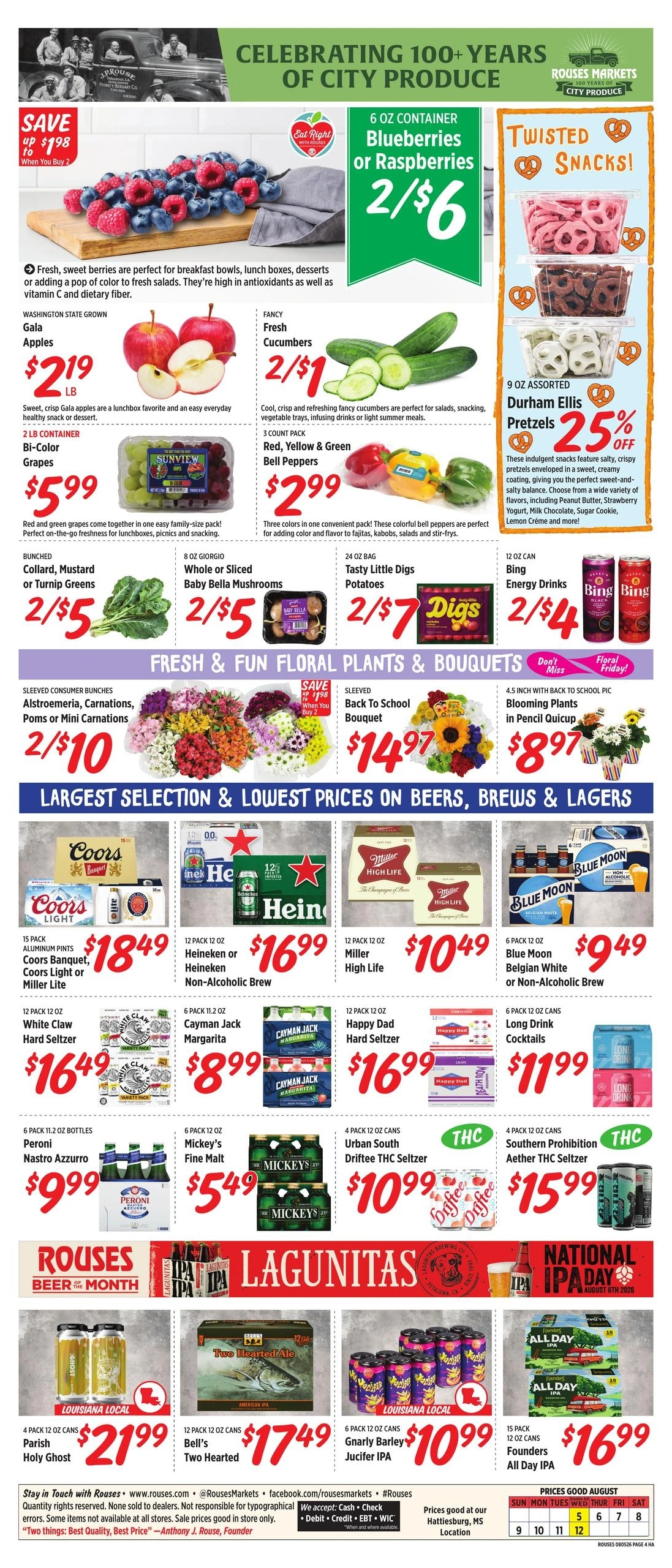 Rouses Supermarkets flyer page 8
