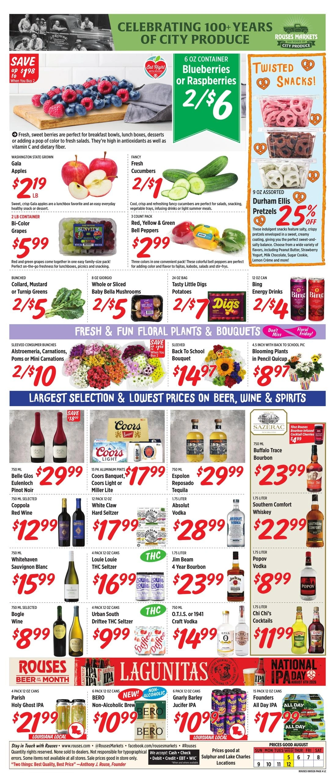 Rouses Supermarkets flyer page 8