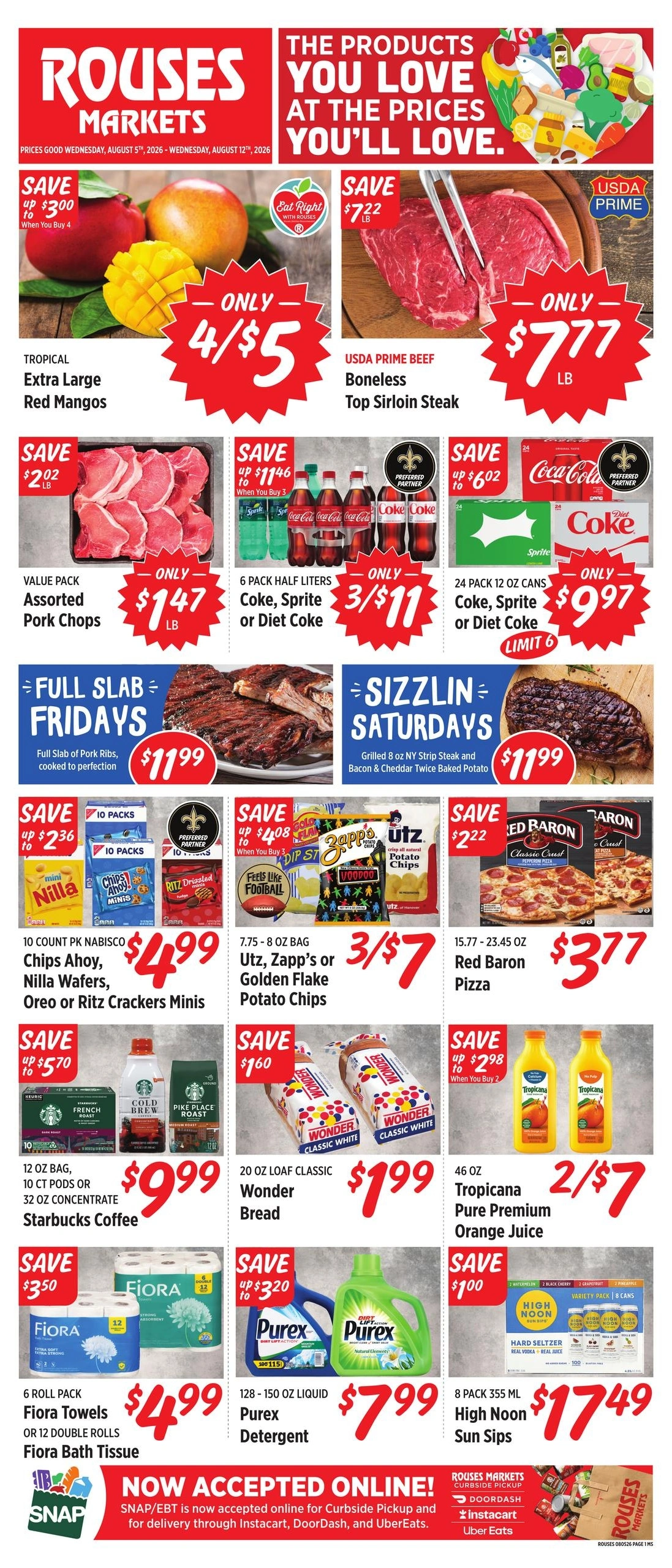 Rouses Supermarkets flyer page 2
