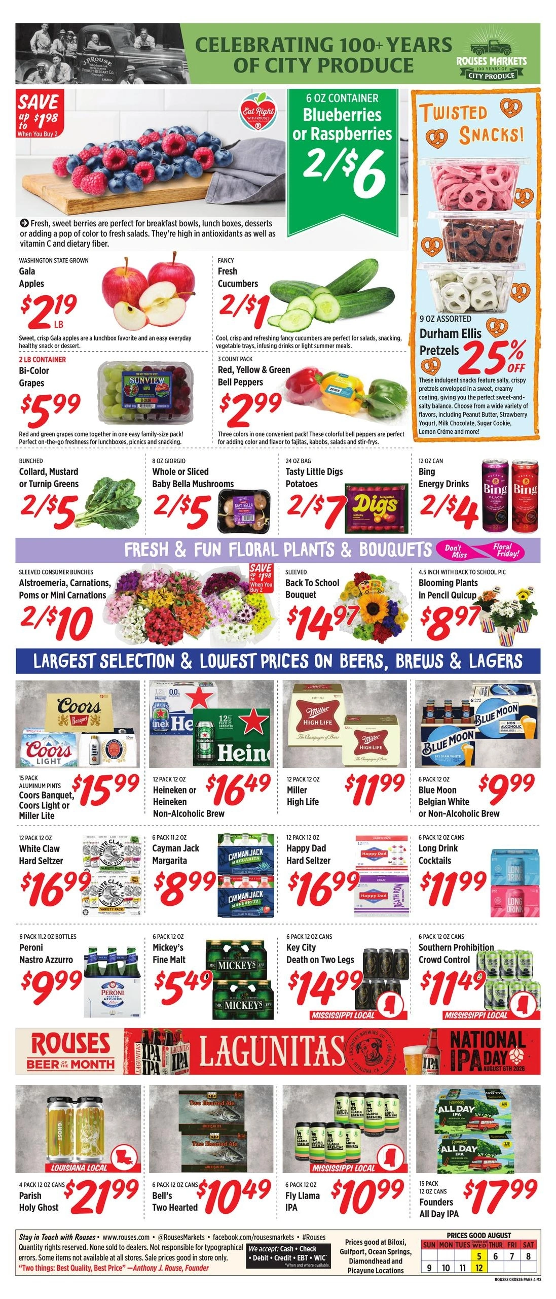 Rouses Supermarkets flyer page 8