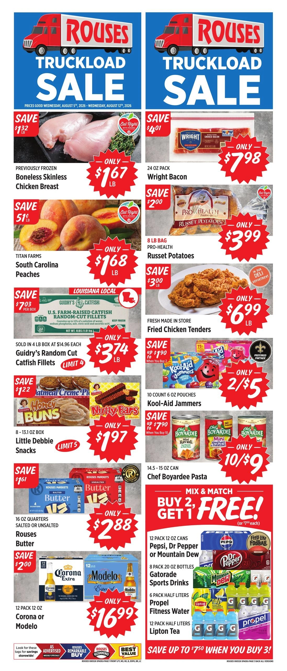 Rouses Supermarkets flyer page 1