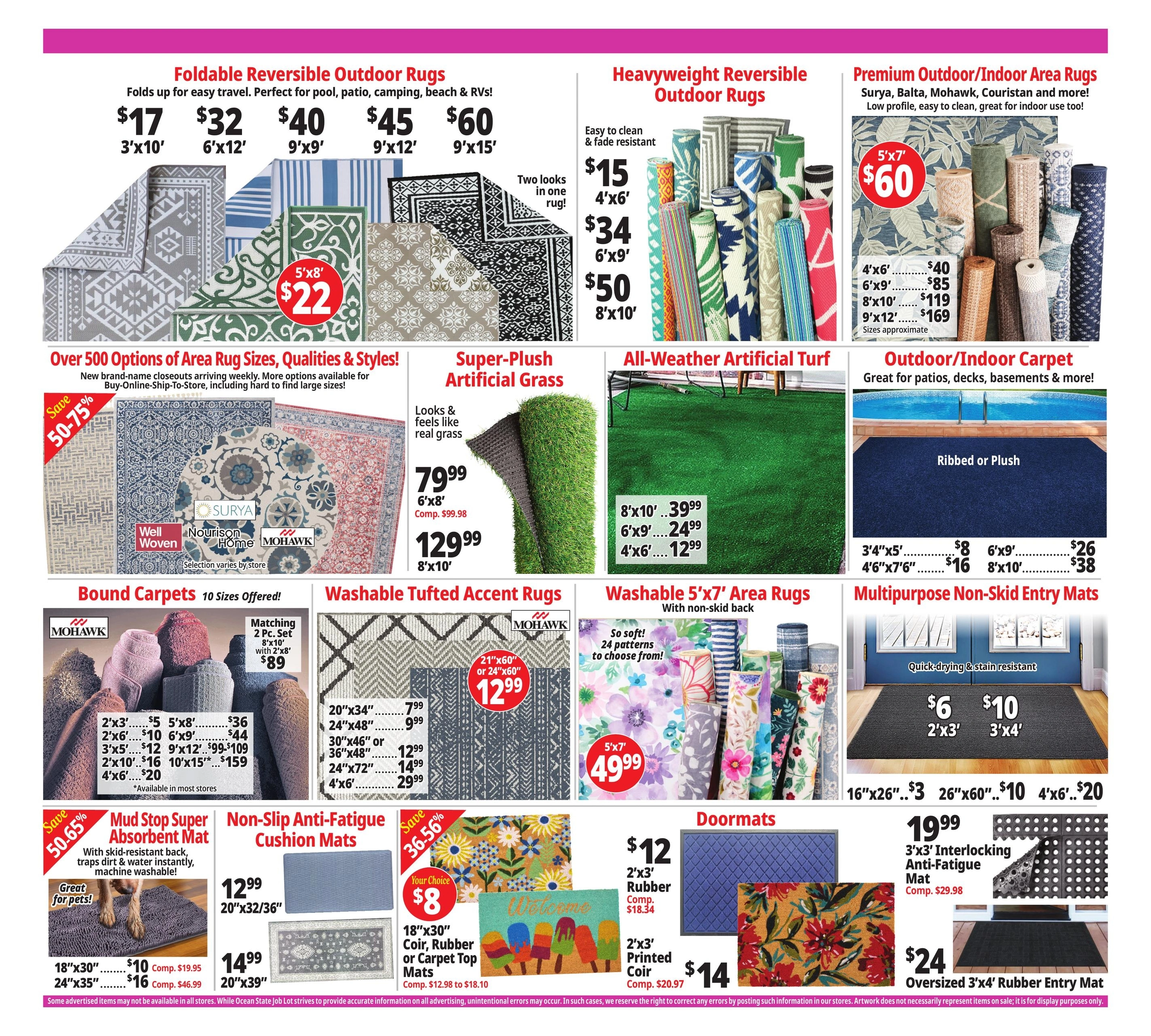 Ocean State Job Lot flyer page 12