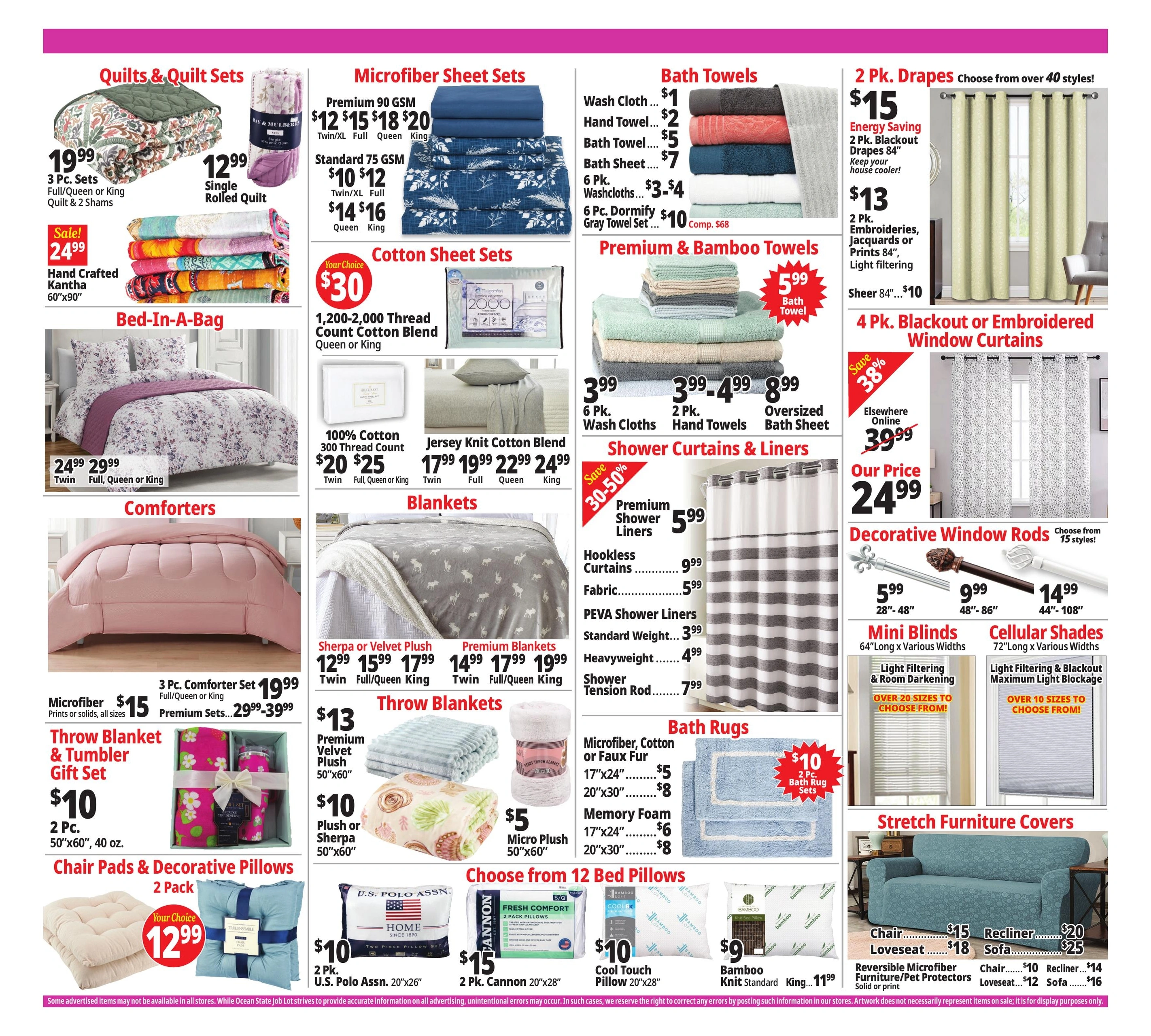 Ocean State Job Lot flyer page 13