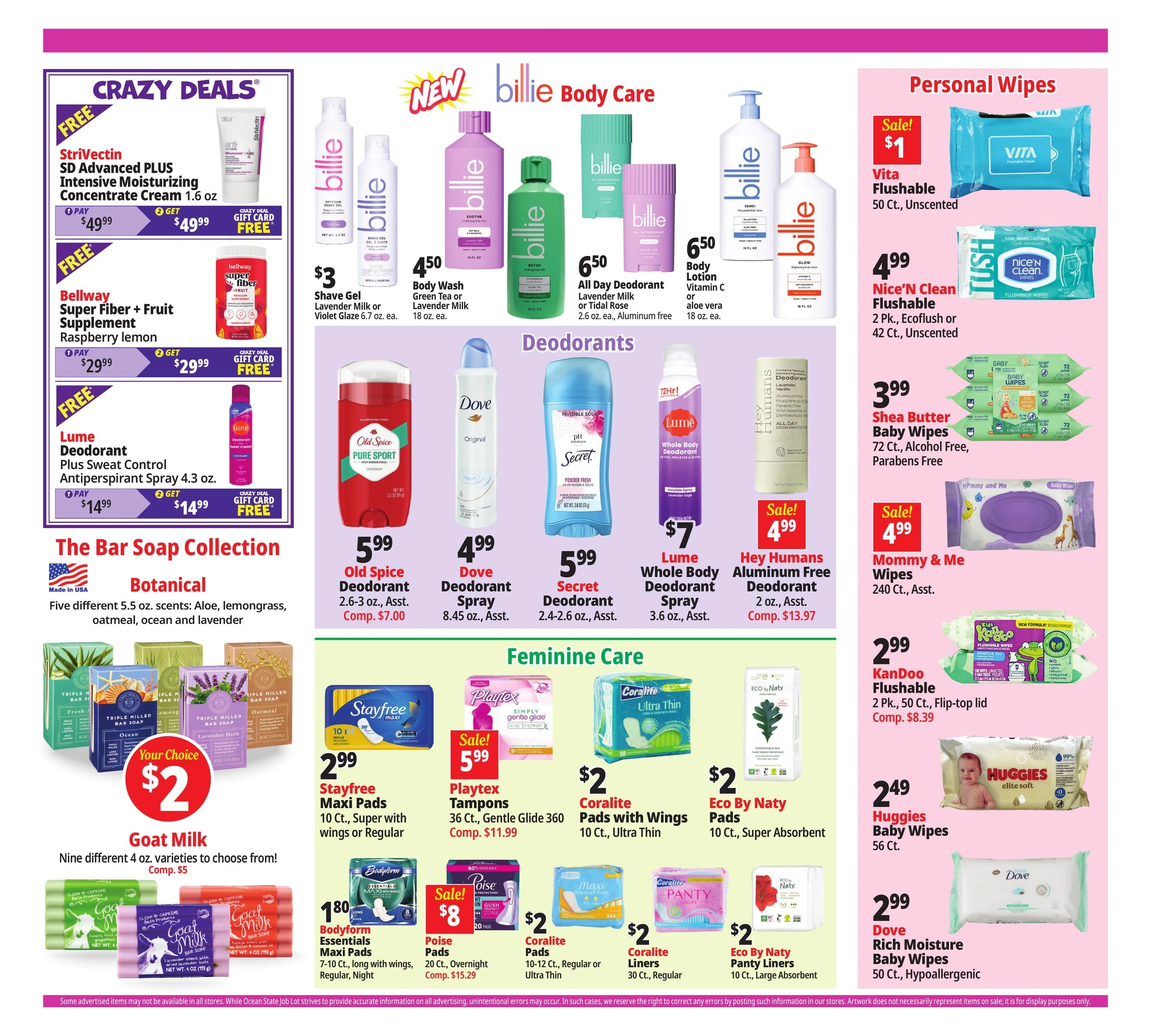 Ocean State Job Lot flyer page 17