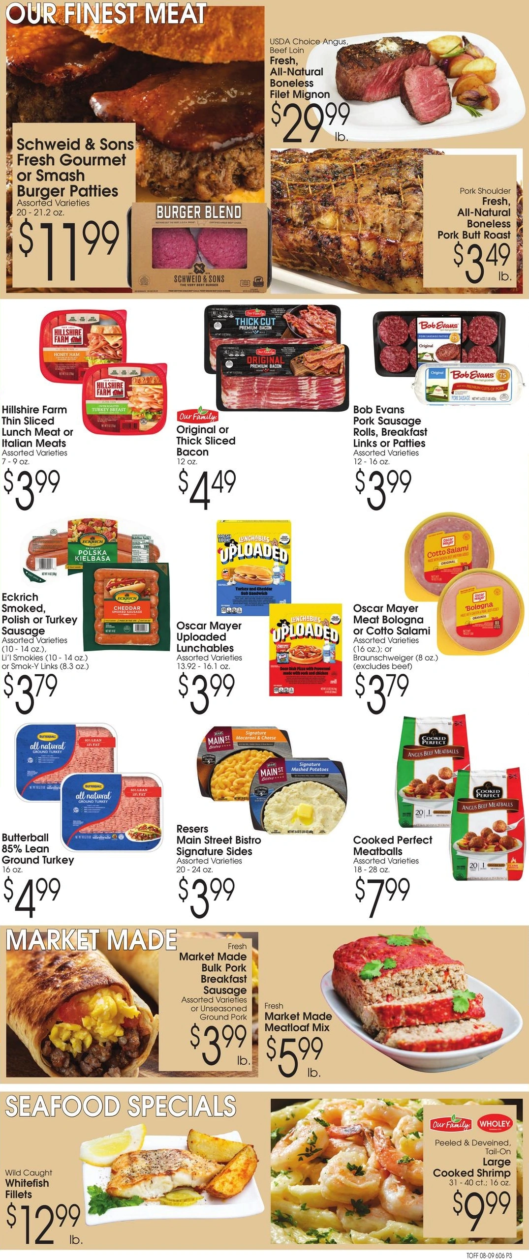 Olesons Farm Fresh Markets flyer page 3