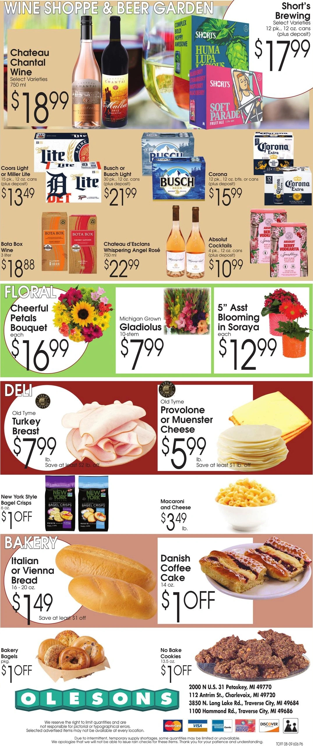 Olesons Farm Fresh Markets flyer page 6