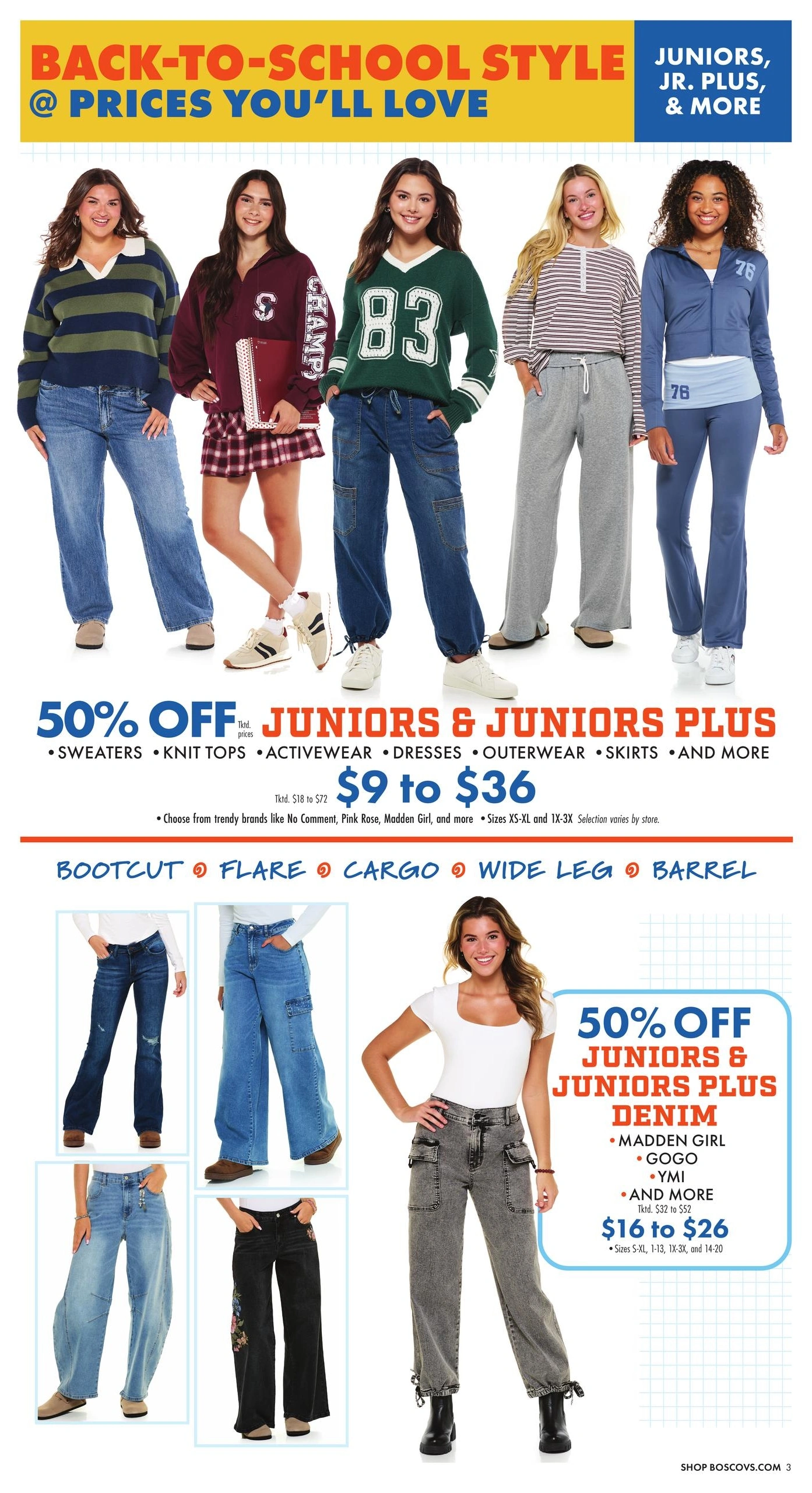 Boscov's flyer page 3