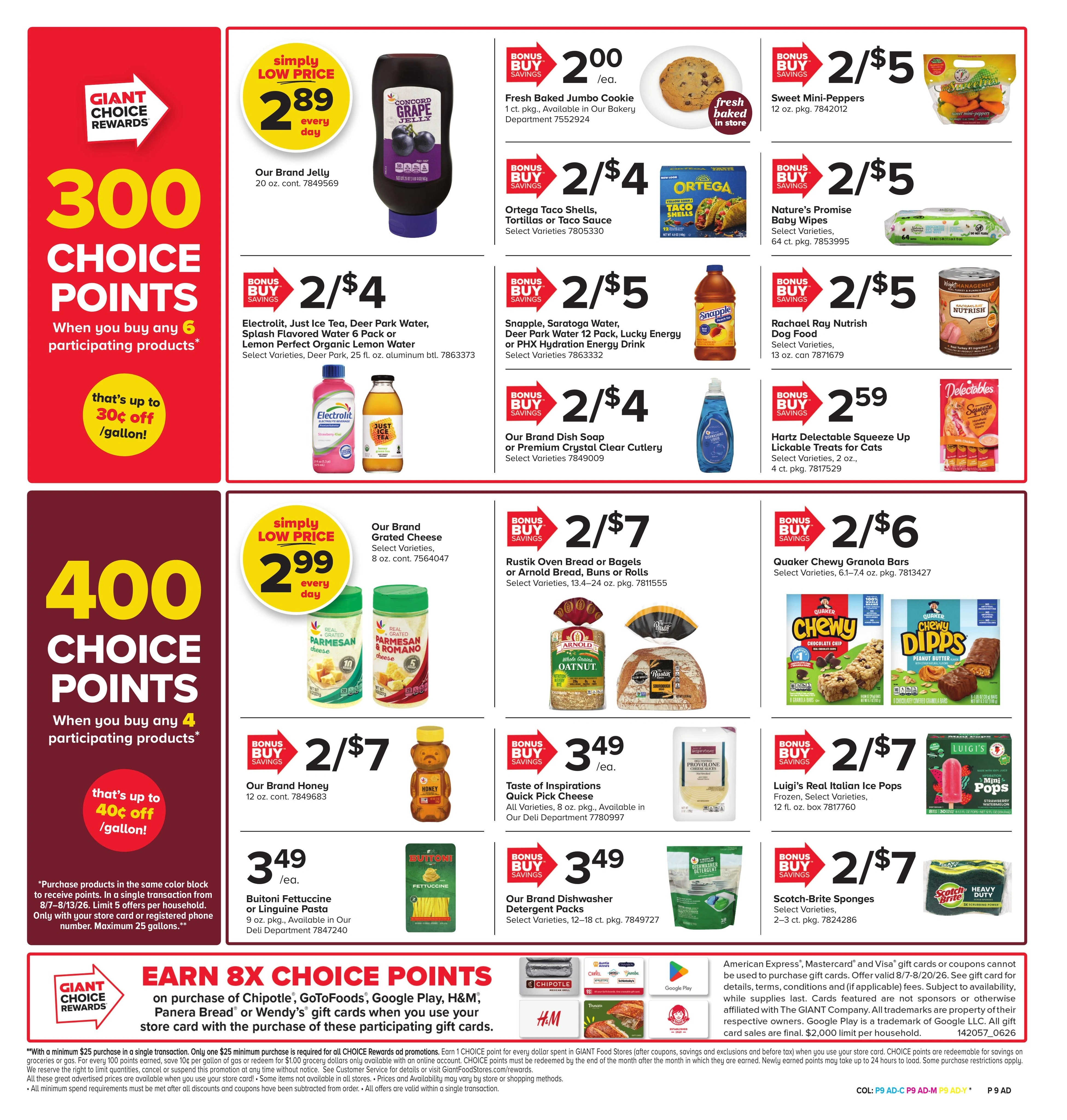 Giant Food Stores flyer page 7