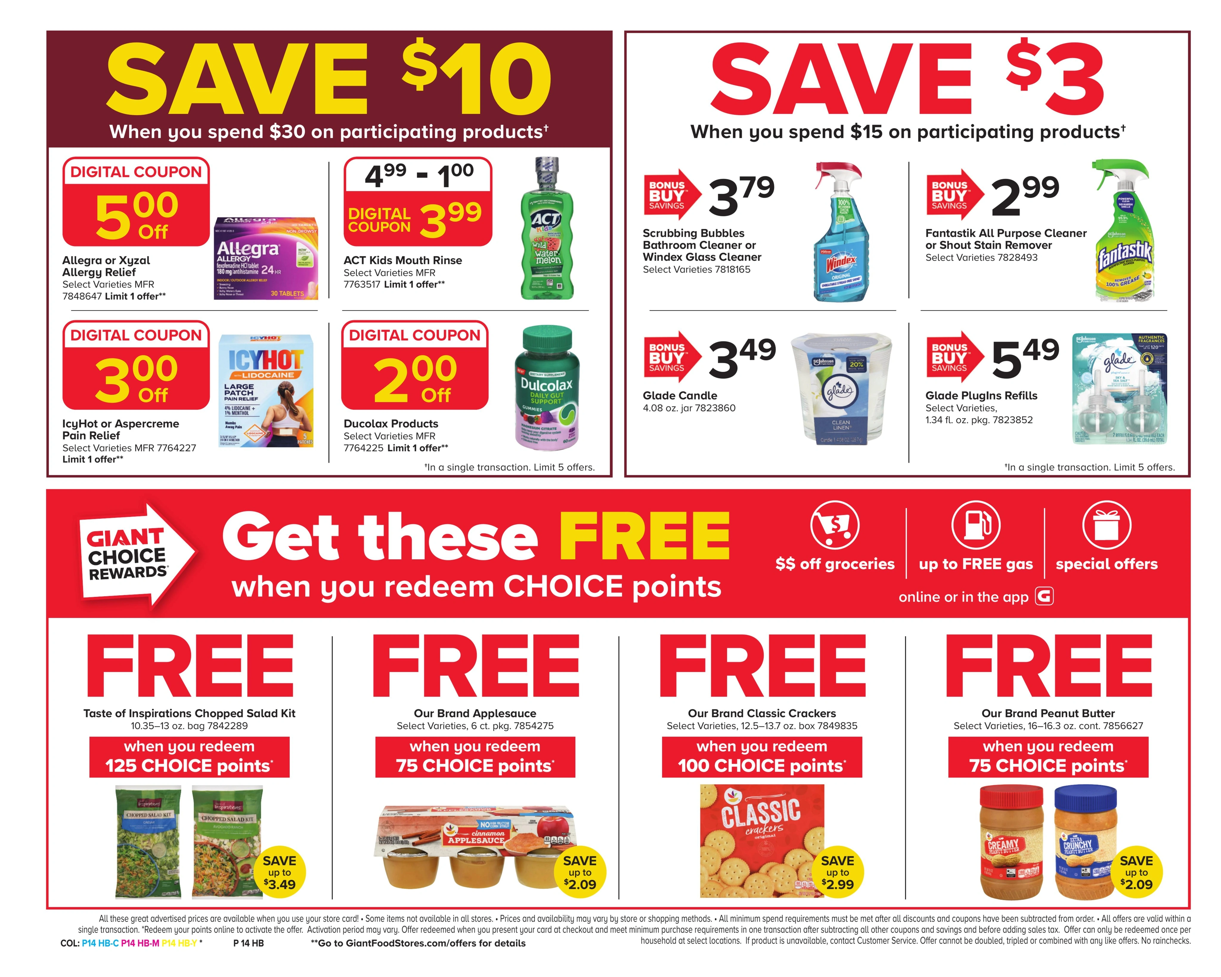 Giant Food Stores flyer page 17