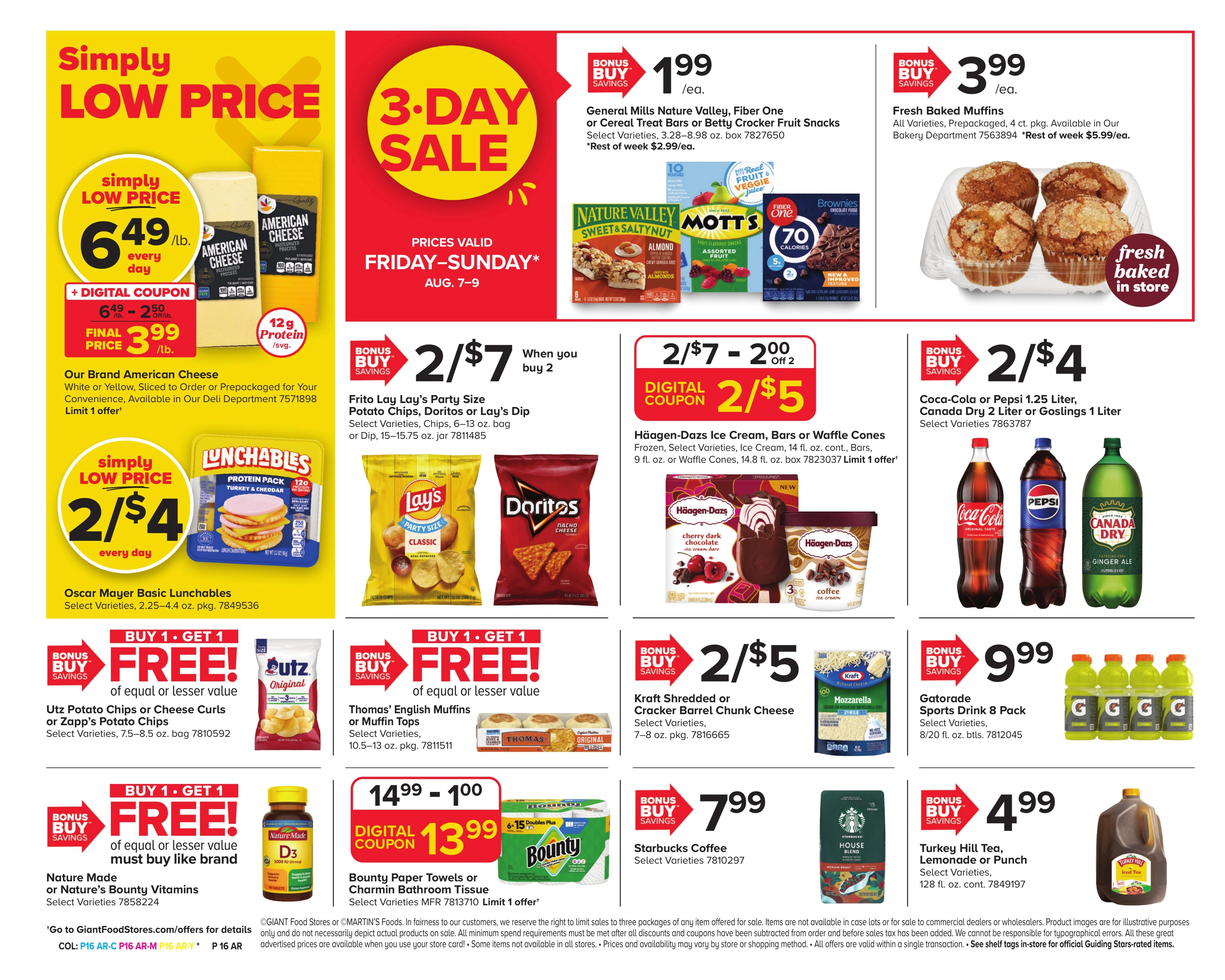 Giant Food Stores flyer page 4