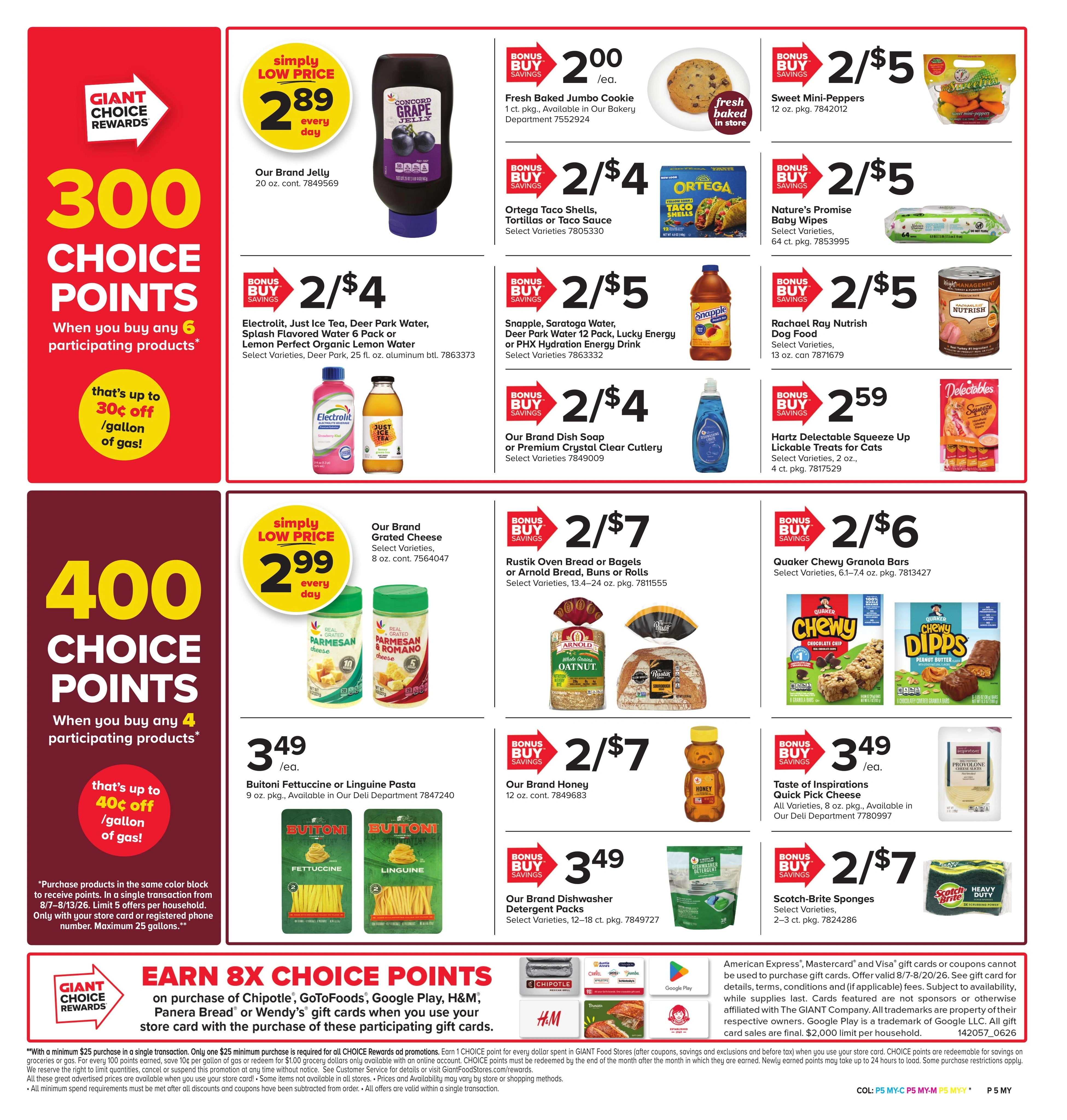 Giant Food Stores flyer page 7