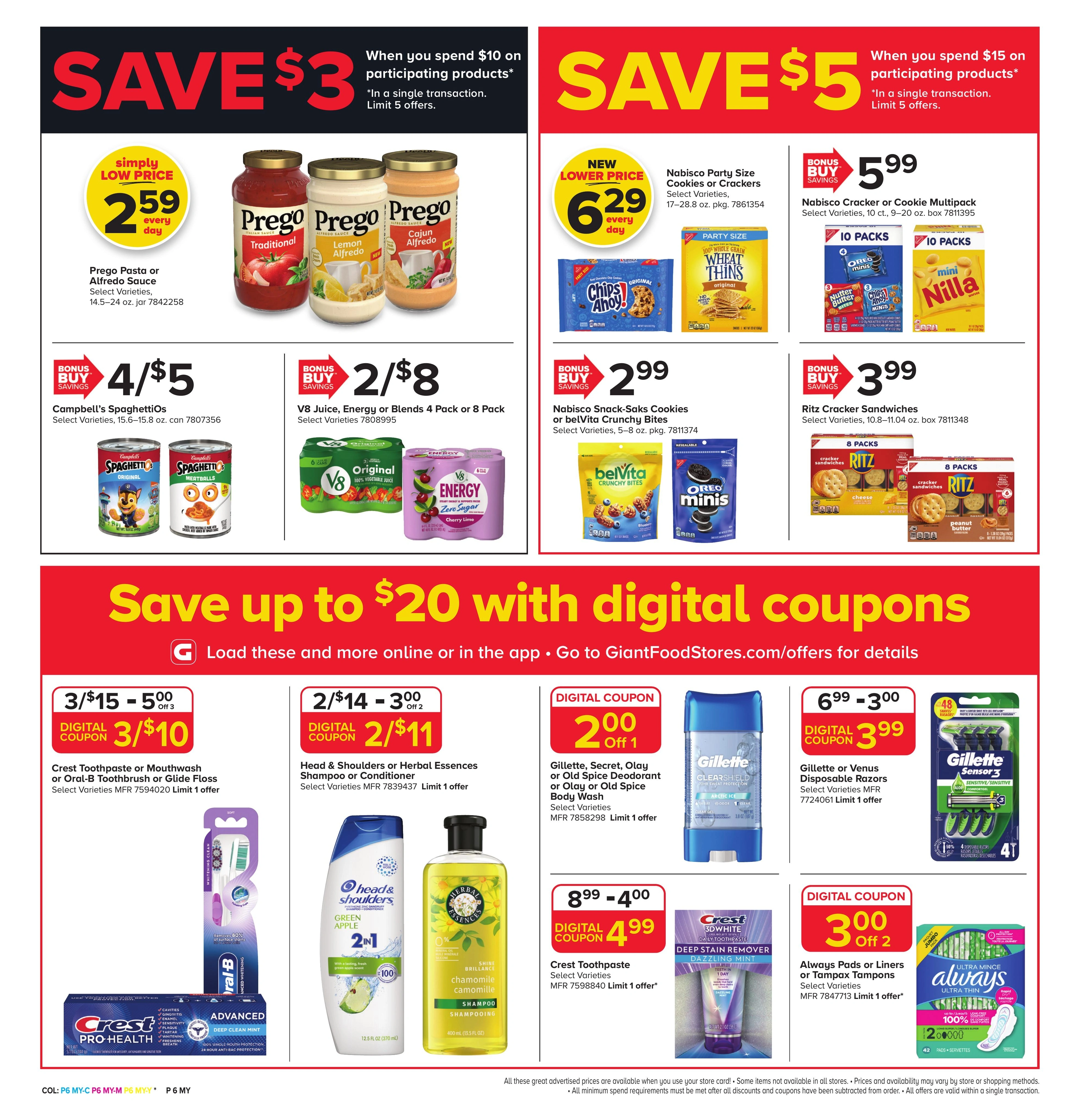 Giant Food Stores flyer page 8