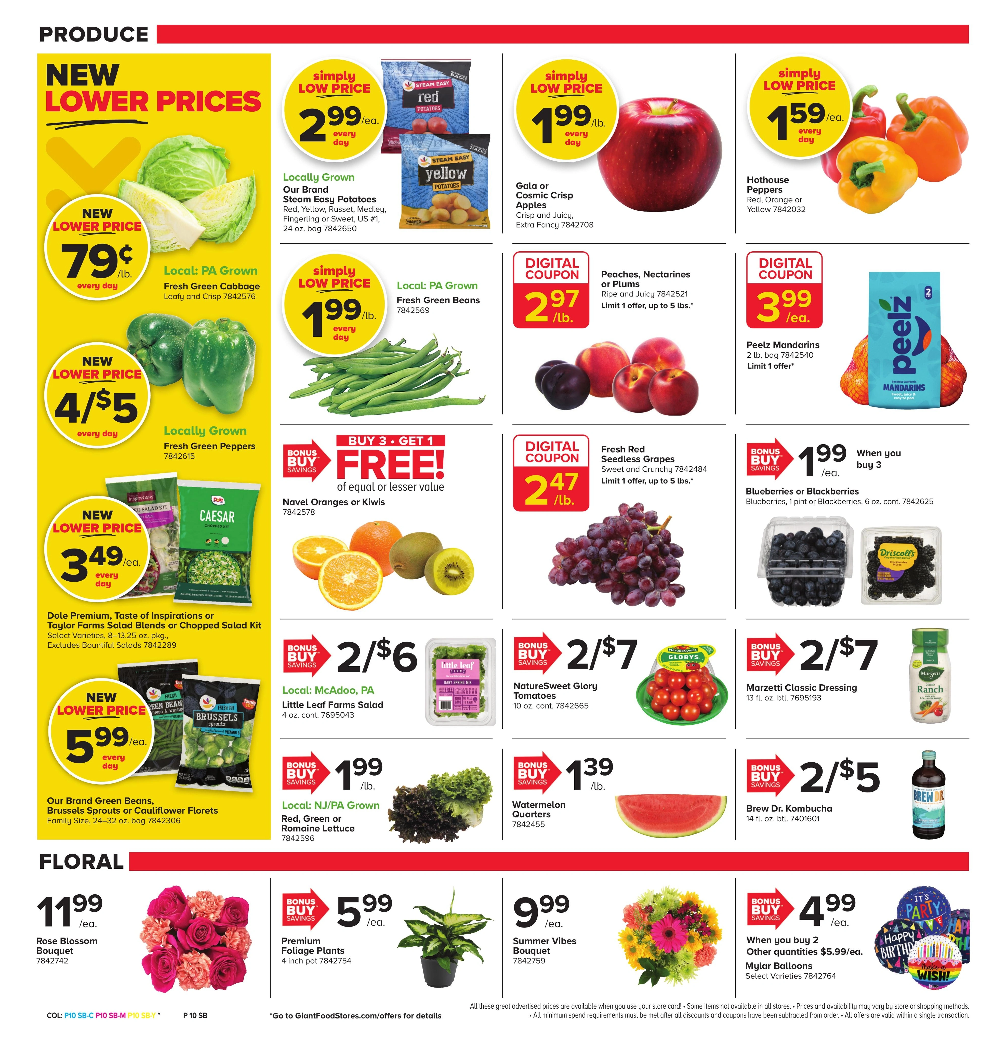 Giant Food Stores flyer page 8