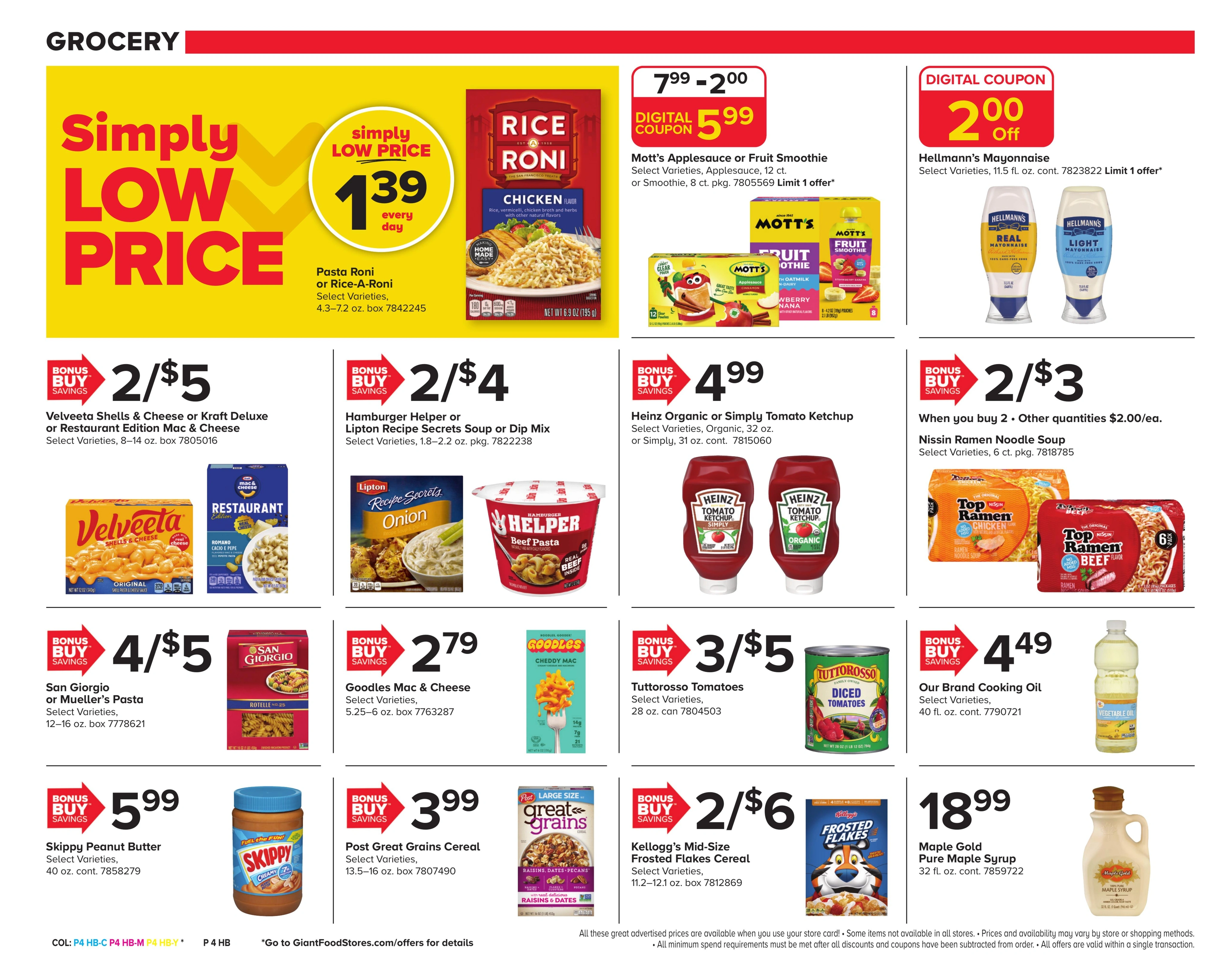 Giant Food Stores flyer page 9