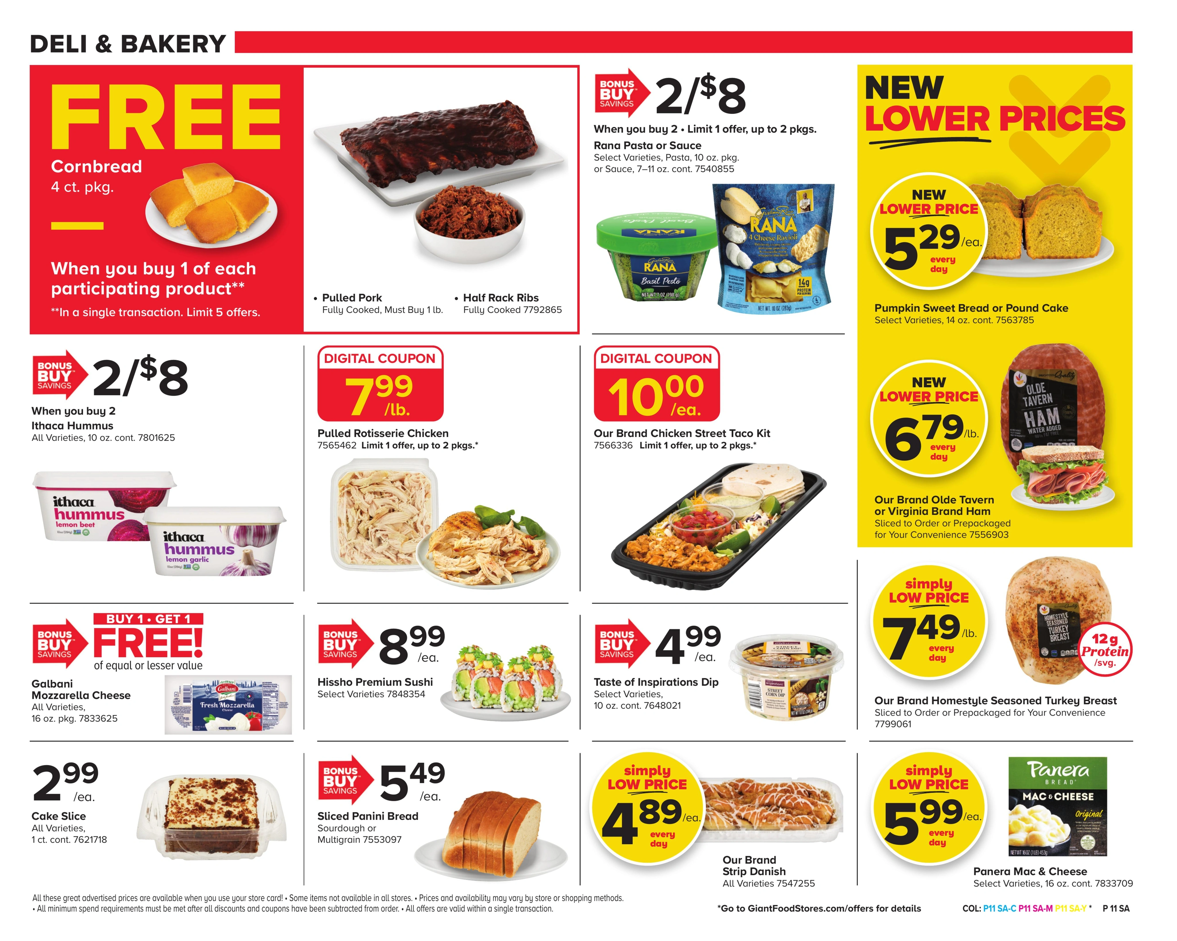 Giant Food Stores flyer page 12