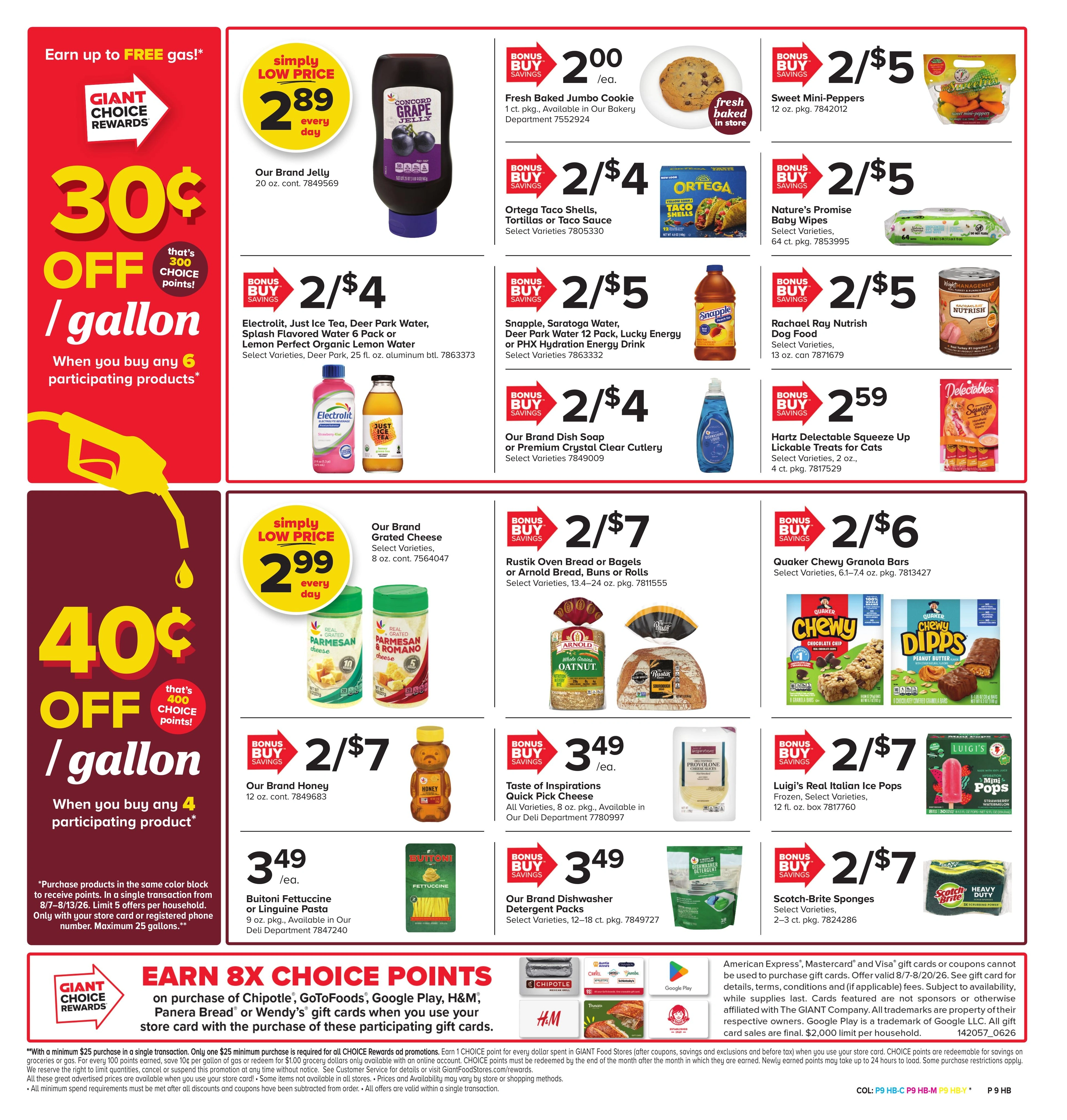 Giant Food Stores flyer page 7