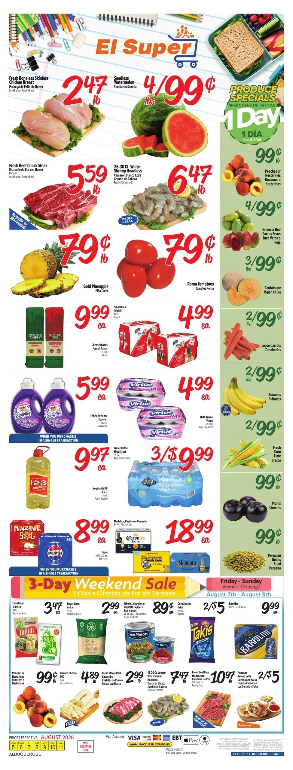 El Super flyer page 1