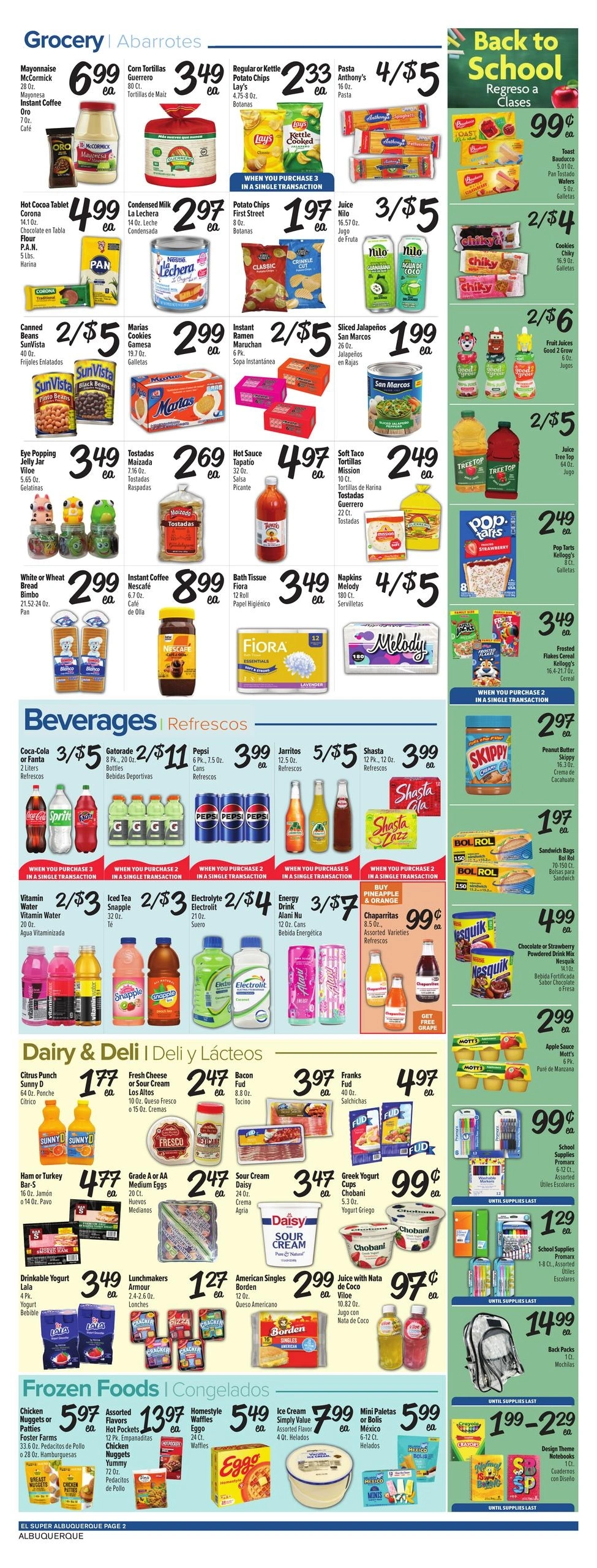 El Super flyer page 2