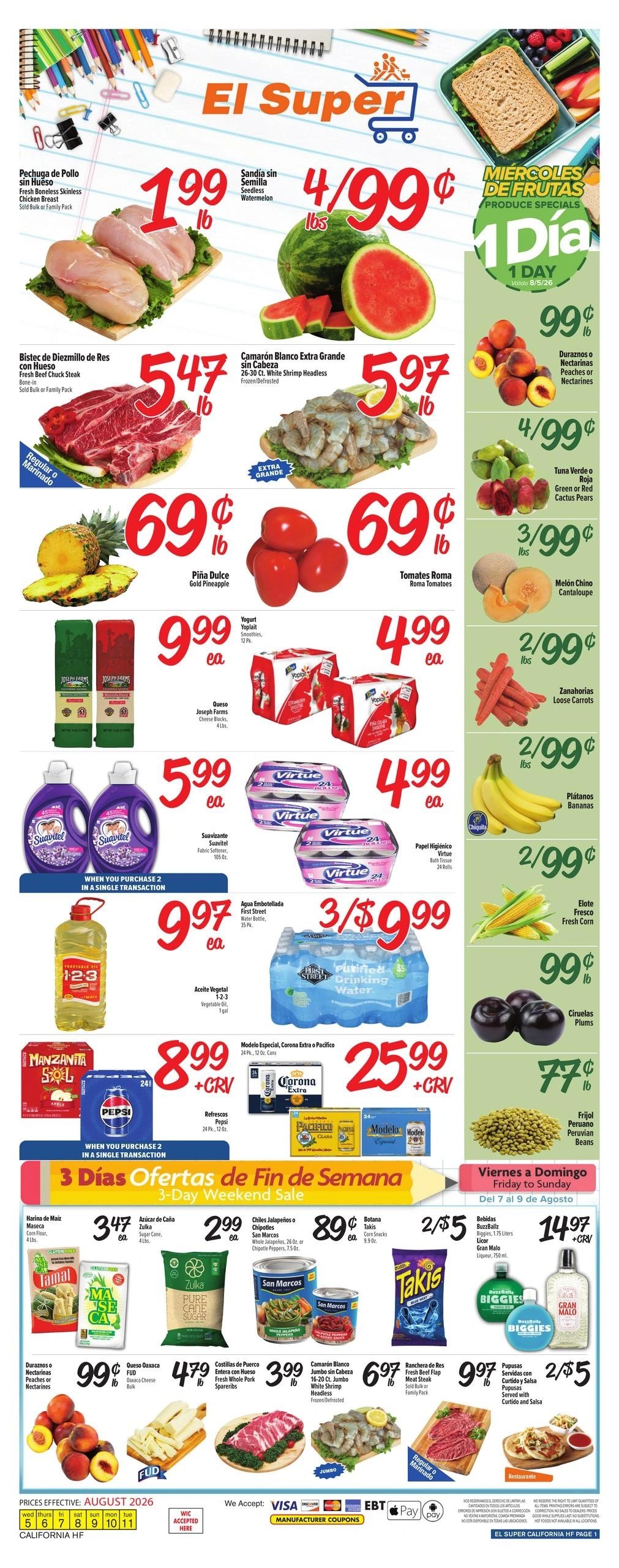 El Super flyer page 1