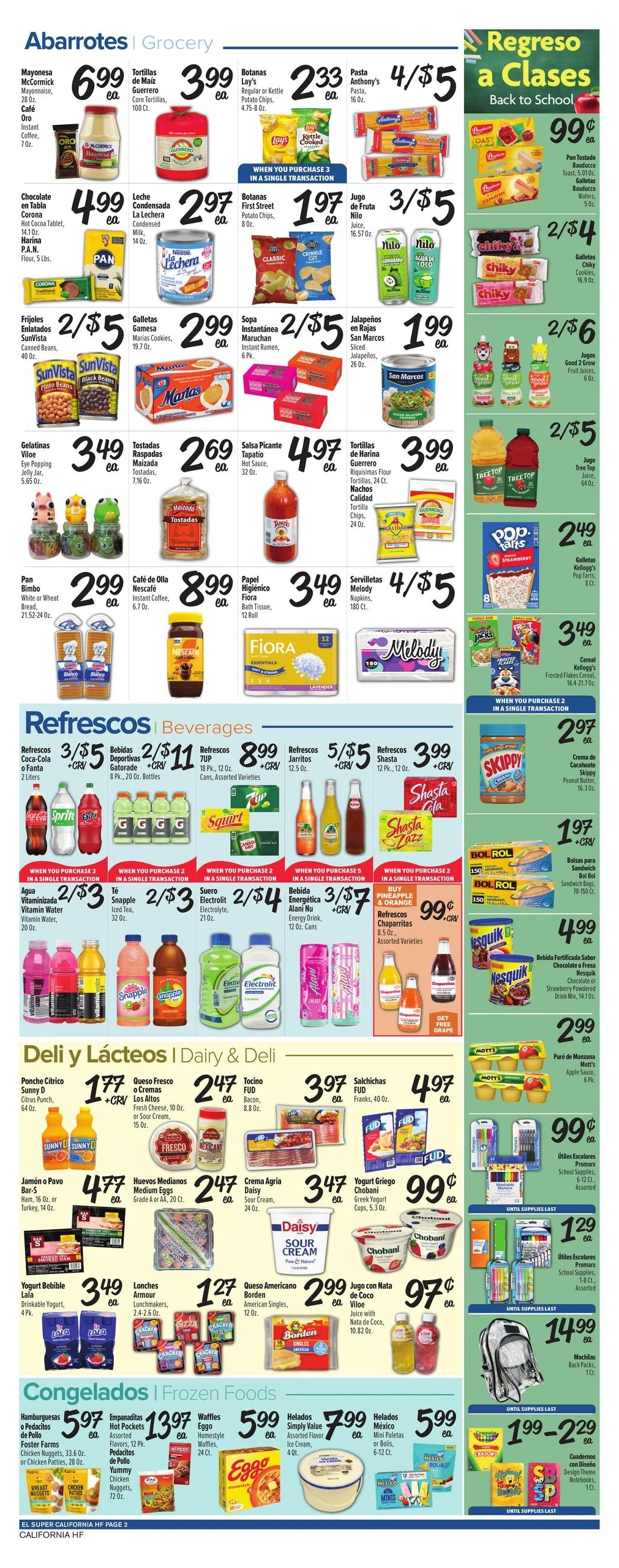 El Super flyer page 2