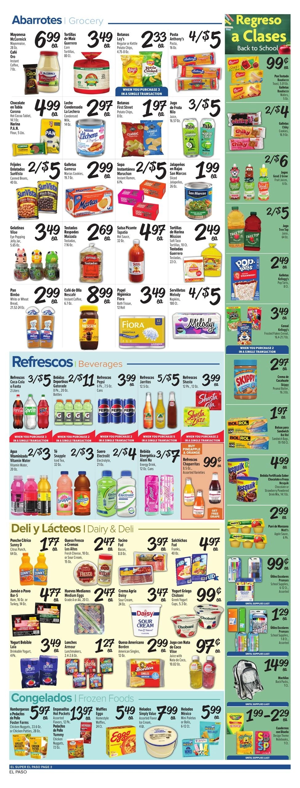 El Super flyer page 2
