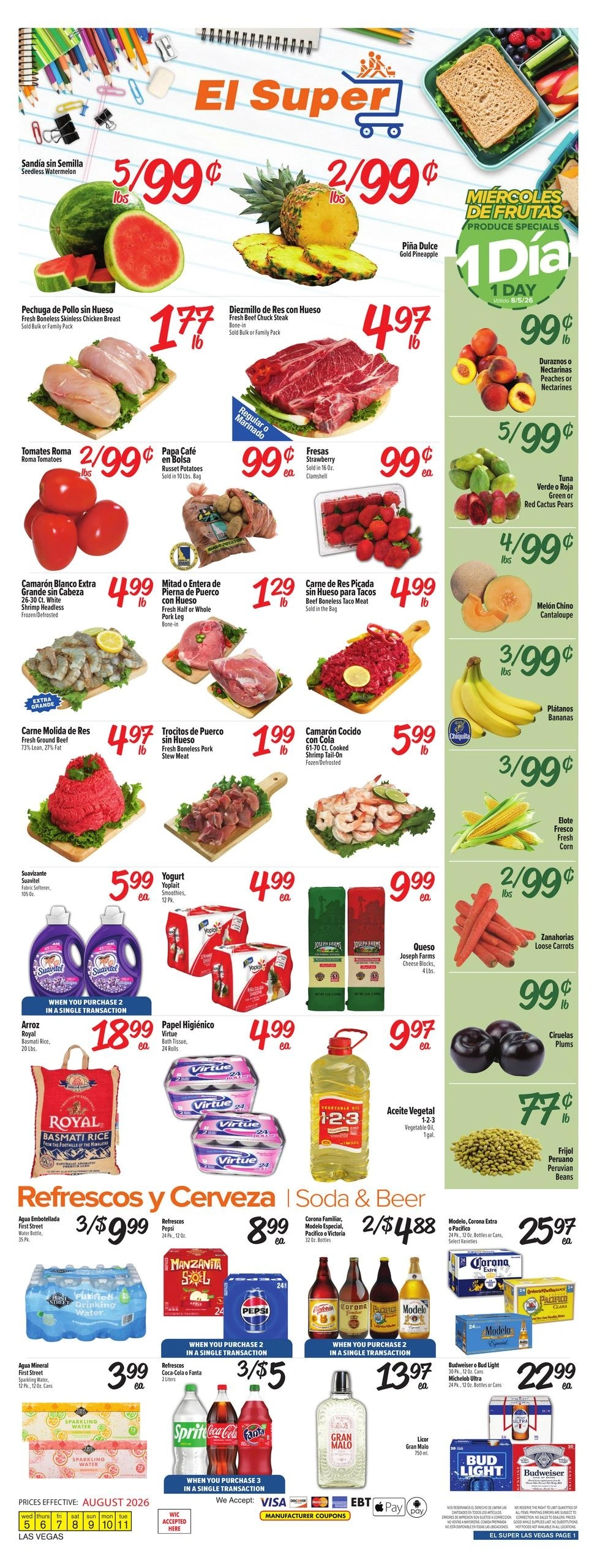 El Super flyer page 1