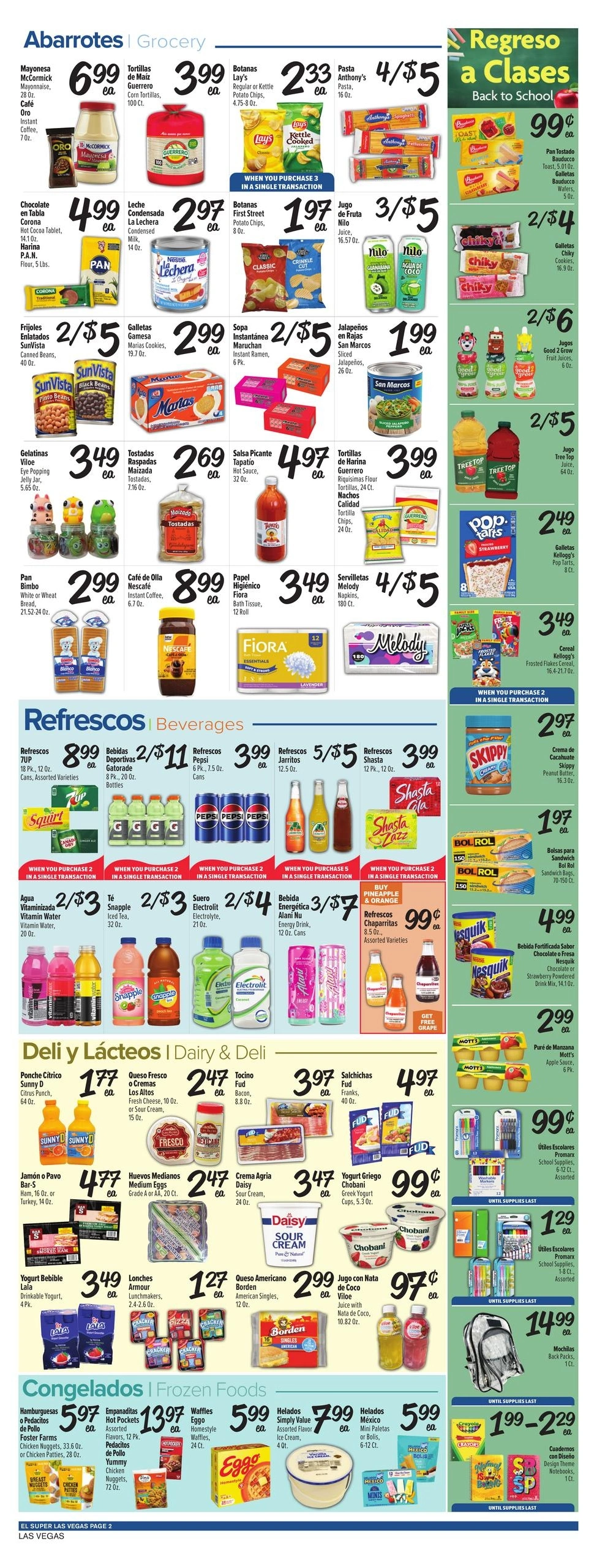 El Super flyer page 2