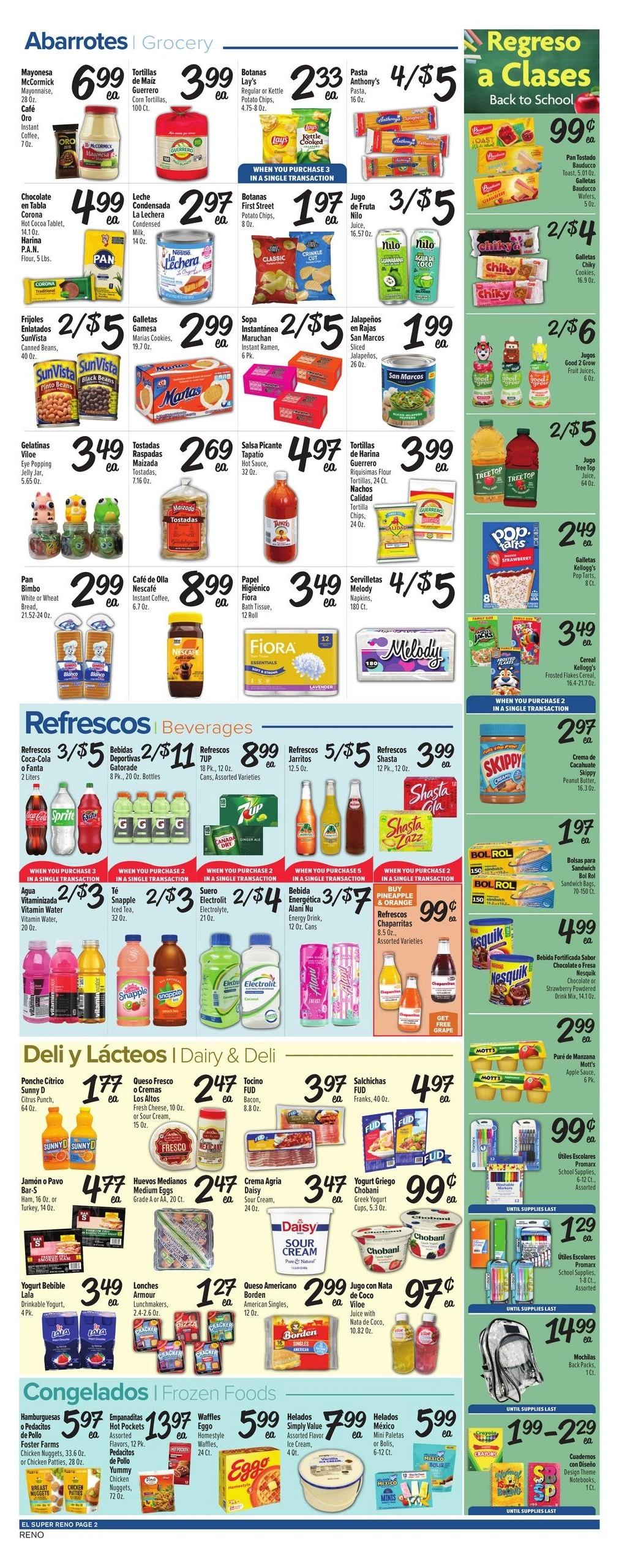 El Super flyer page 2