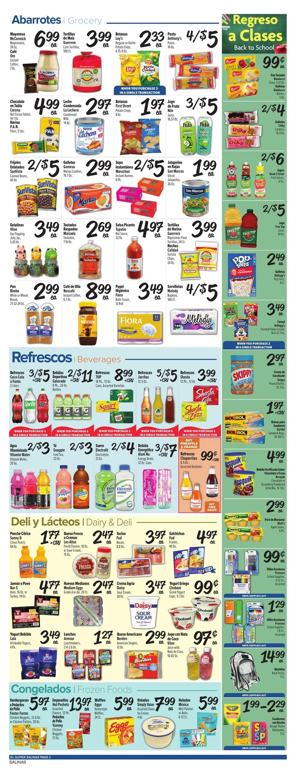 El Super flyer page 2