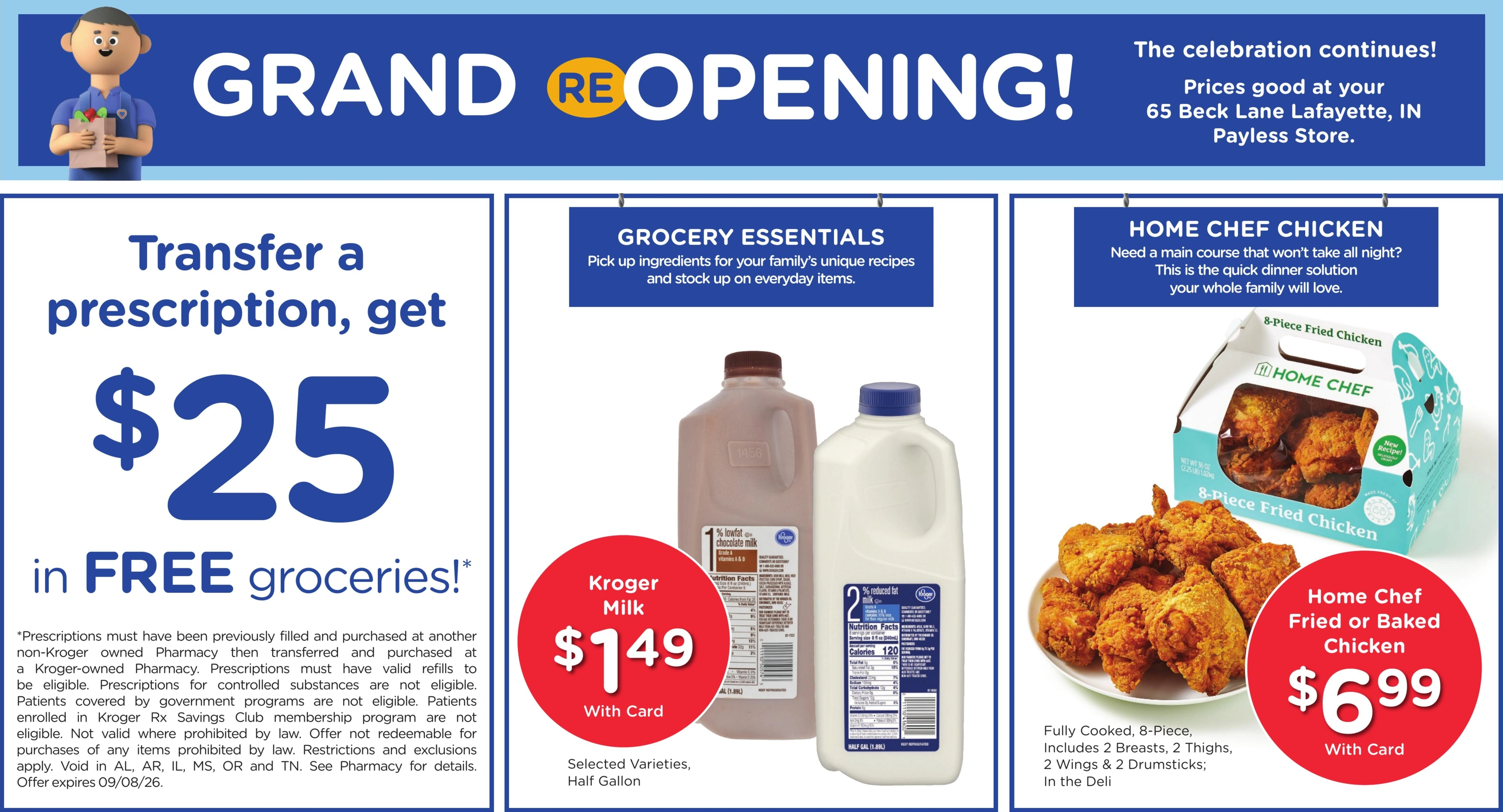 Pay Less Super Markets flyer page 2