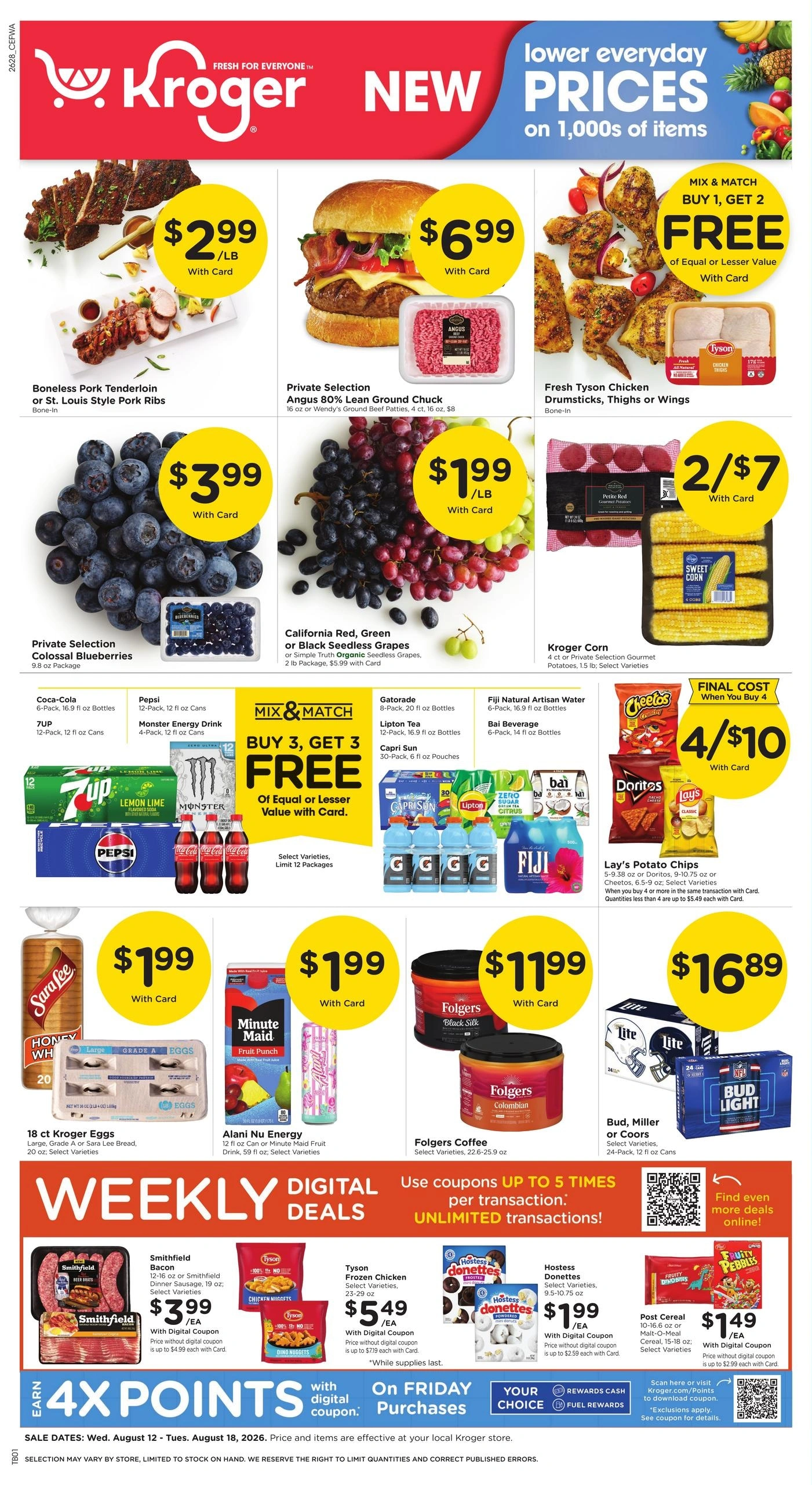Kroger flyer page 1