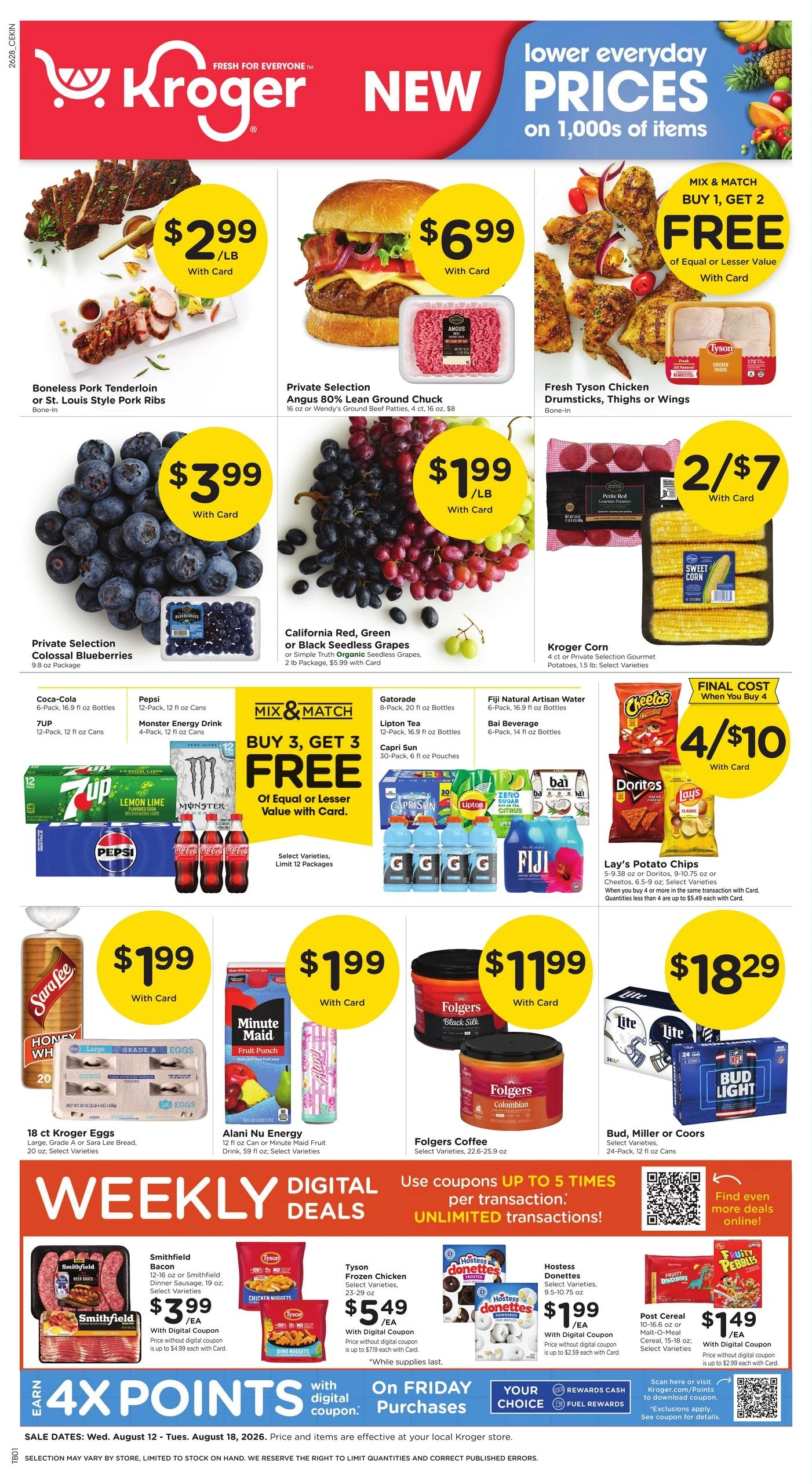 Kroger flyer page 1