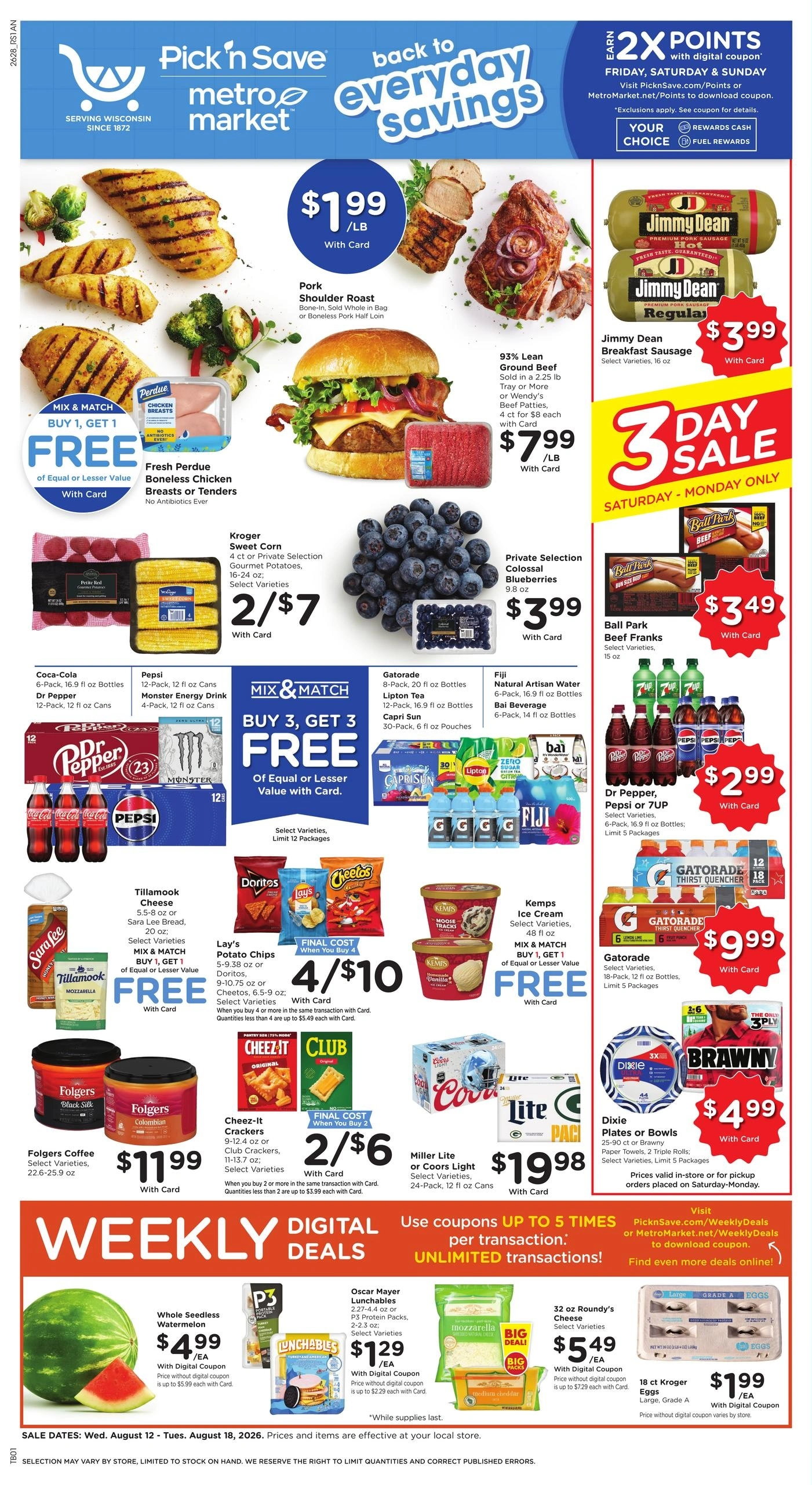 Pick N Save flyer page 1
