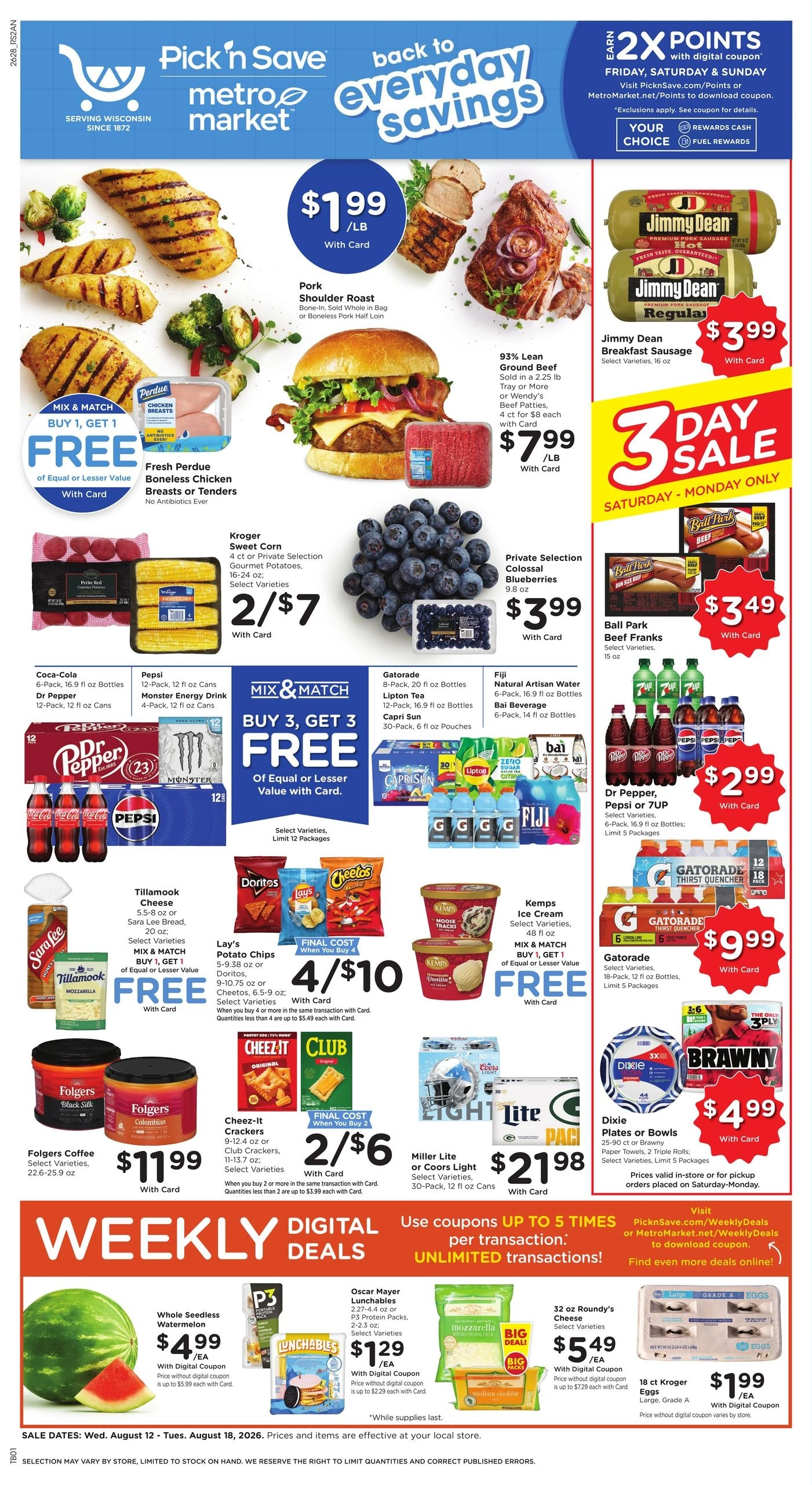 Pick N Save flyer page 1