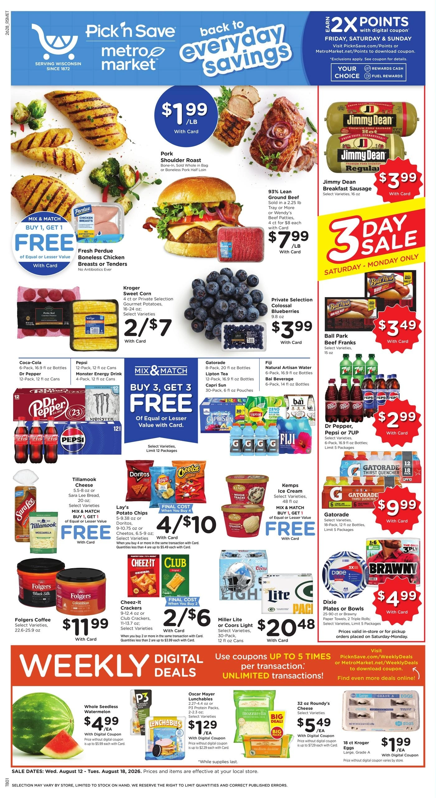 Pick N Save flyer page 1