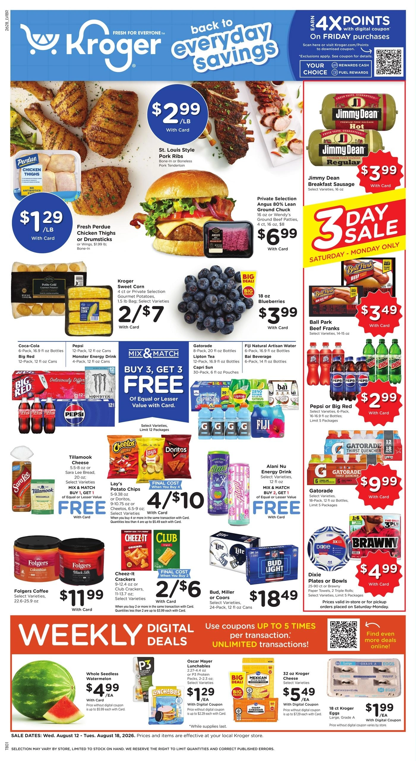 Kroger flyer page 1