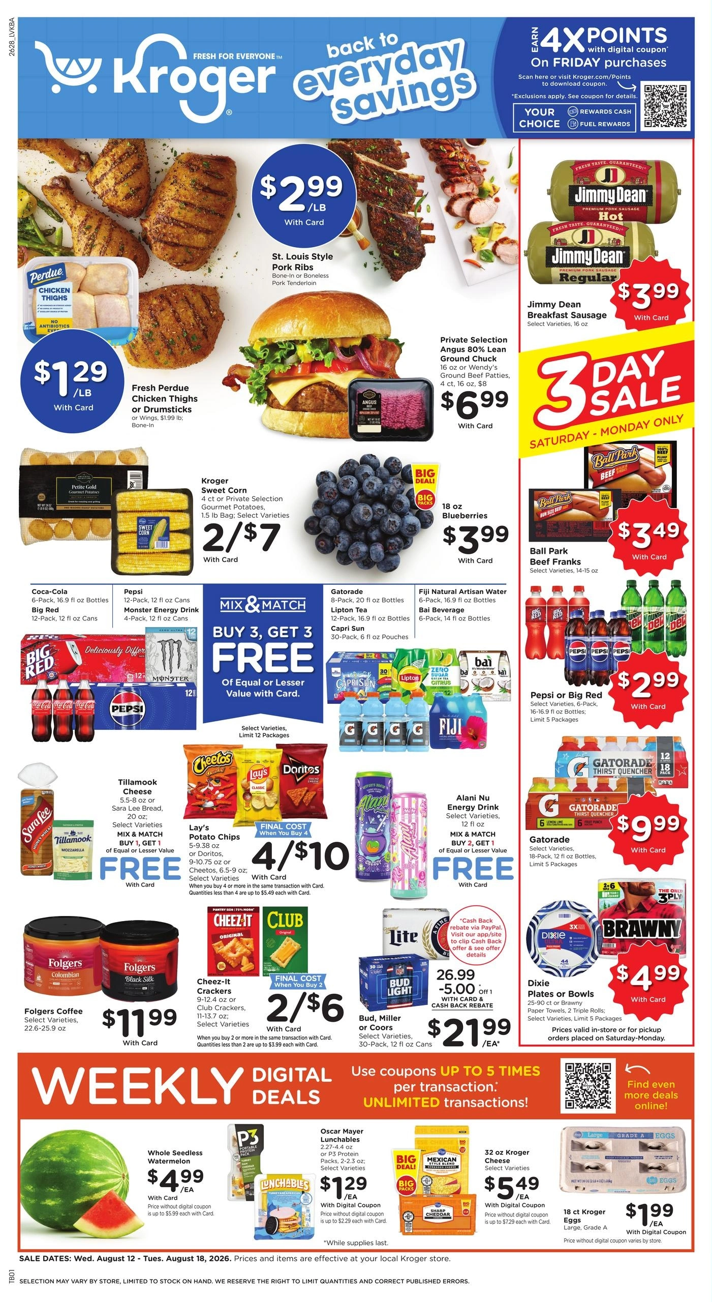 Kroger flyer page 1