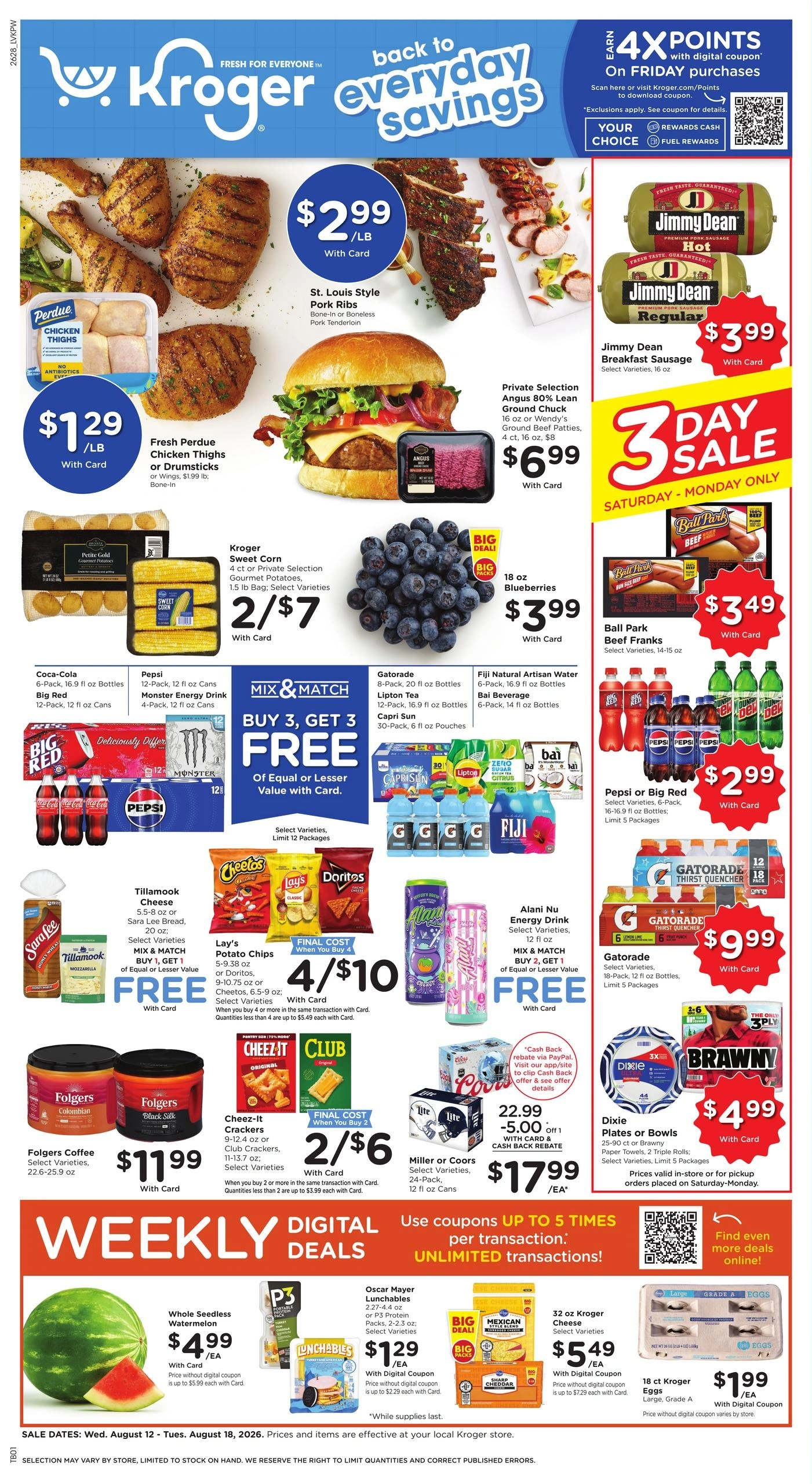 Kroger flyer page 1