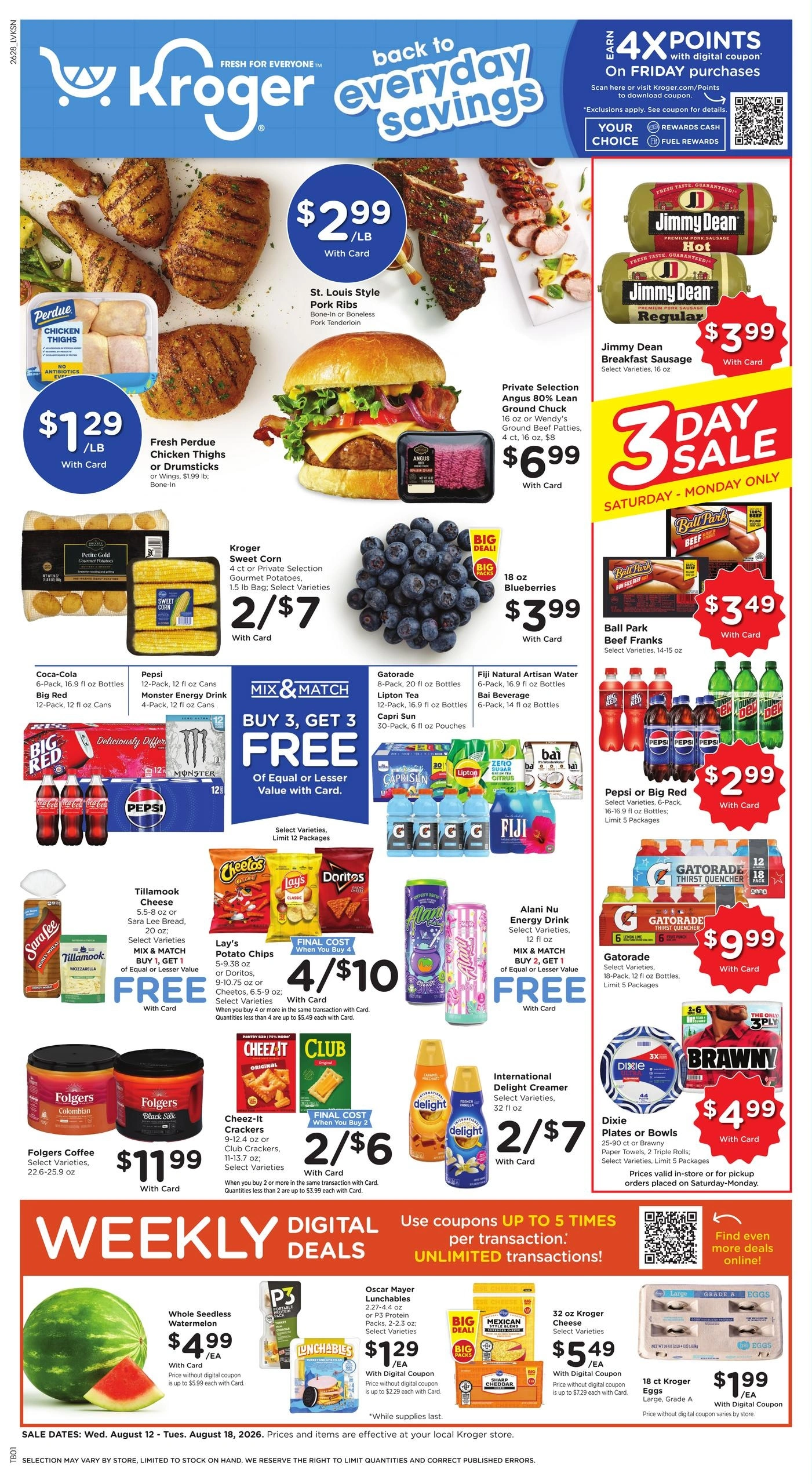 Kroger flyer page 1