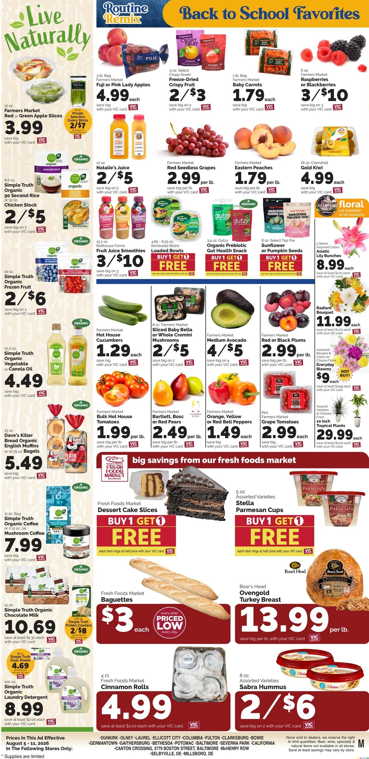 Harris Teeter flyer page 11