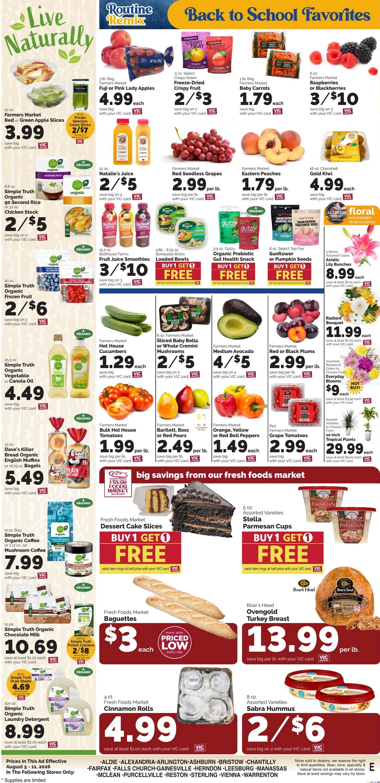 Harris Teeter flyer page 11